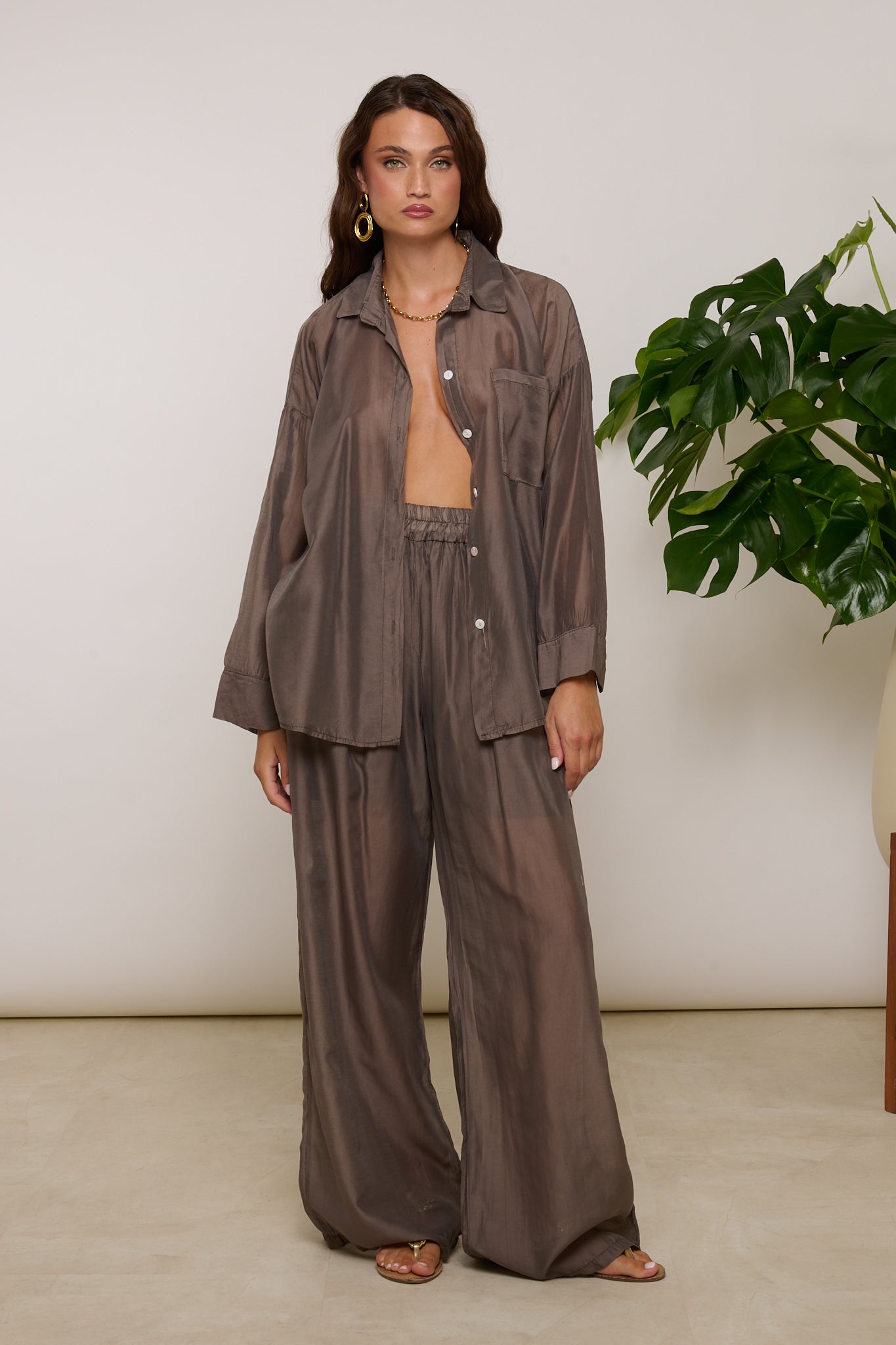 Coordinato ‘CHIFFON’ cacao