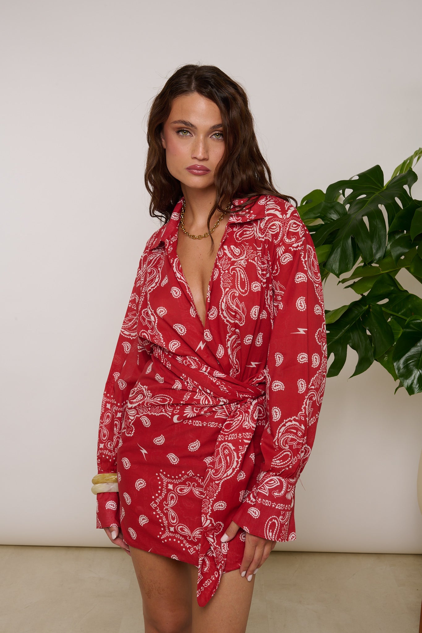 Coordinato ‘FANTASIA BANDANA’ Rosso