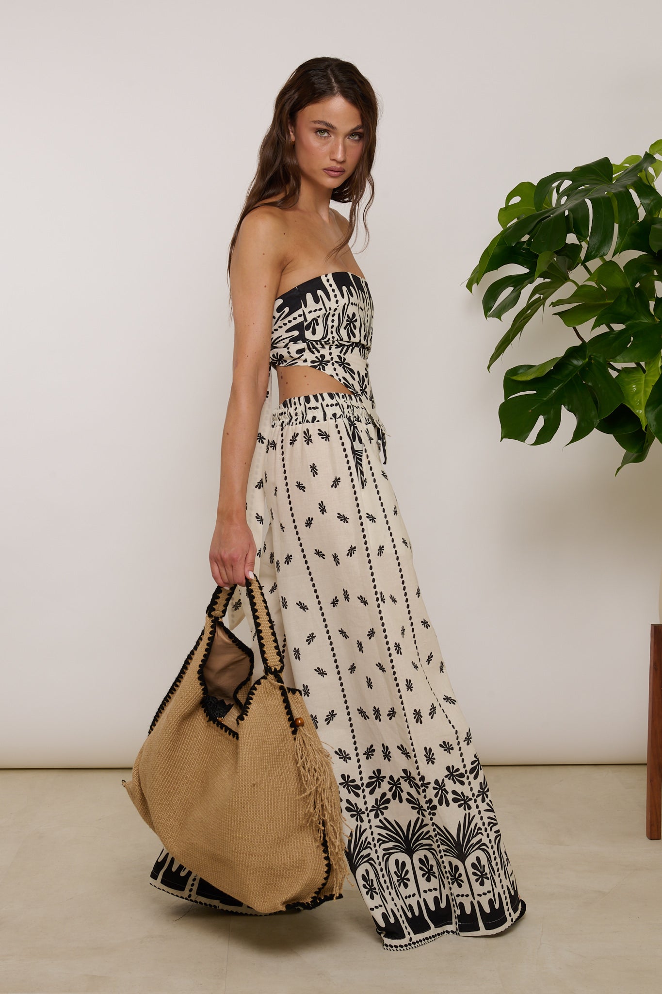 Coordinato ‘TOP+PANTALONE’ By Lumina Nero