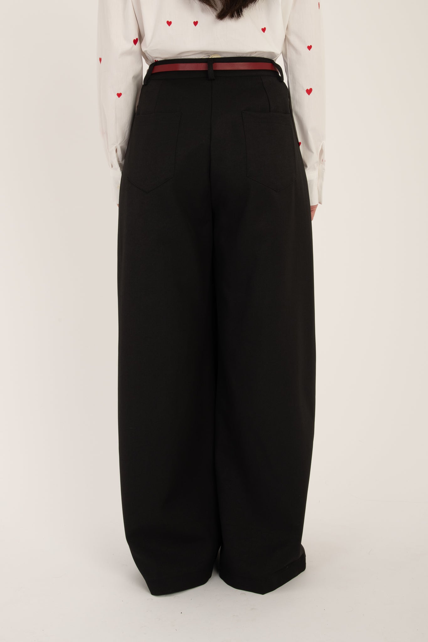 Pantalone ‘MOOD MAN’ con cintura Nero