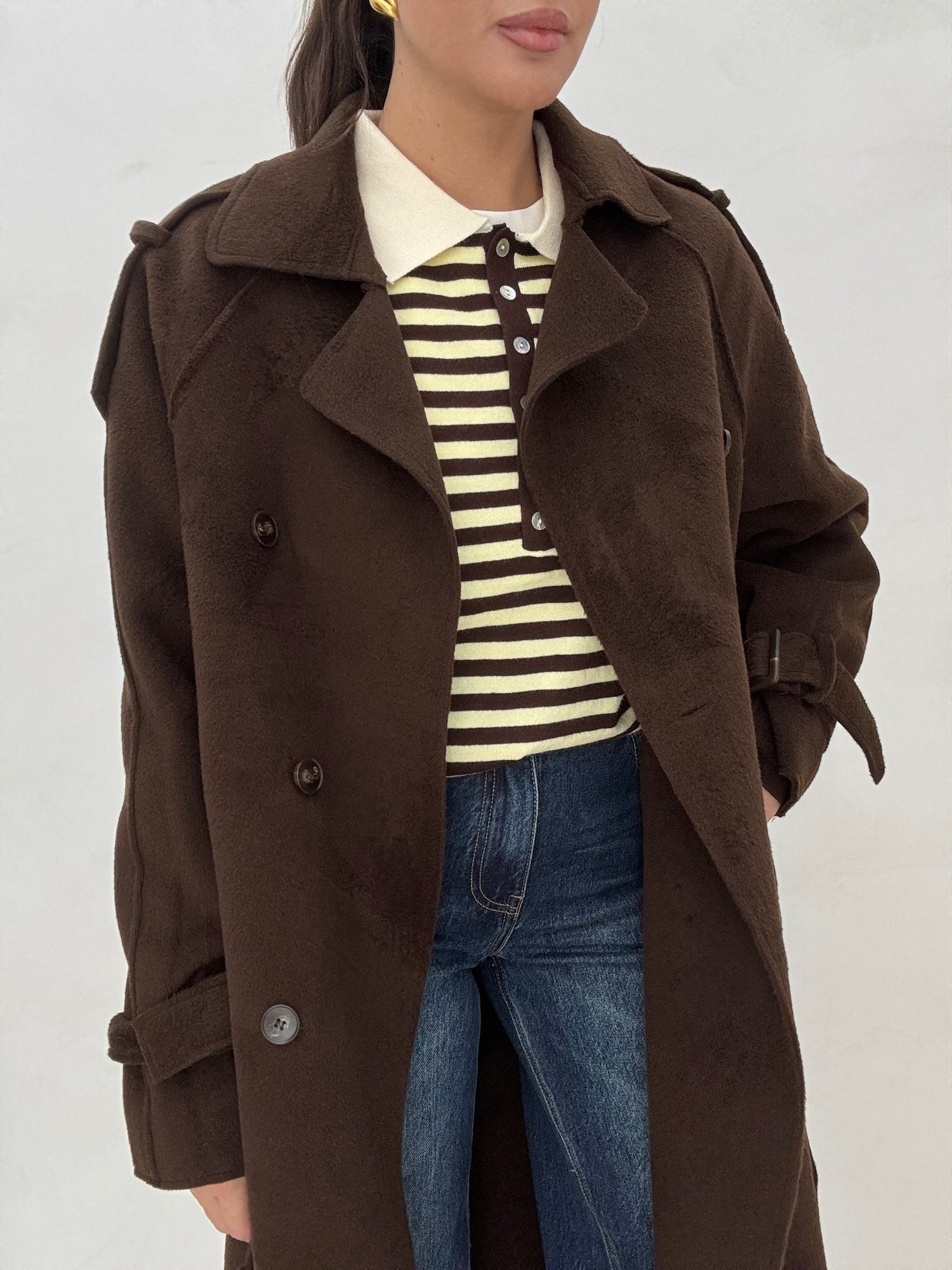 Trench/Cappotto Cacao