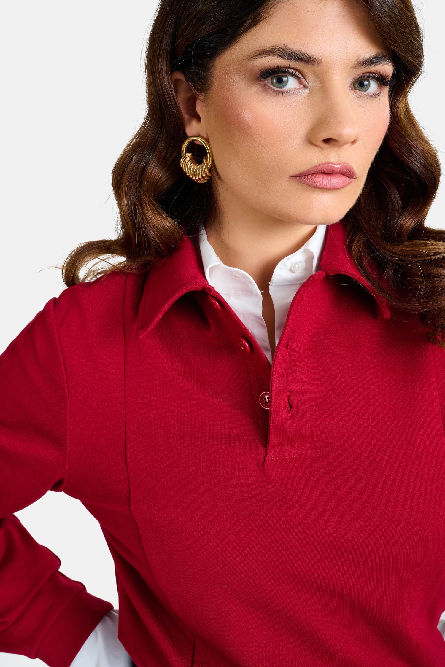 Polo/Felpa ‘3&33’ Rossa