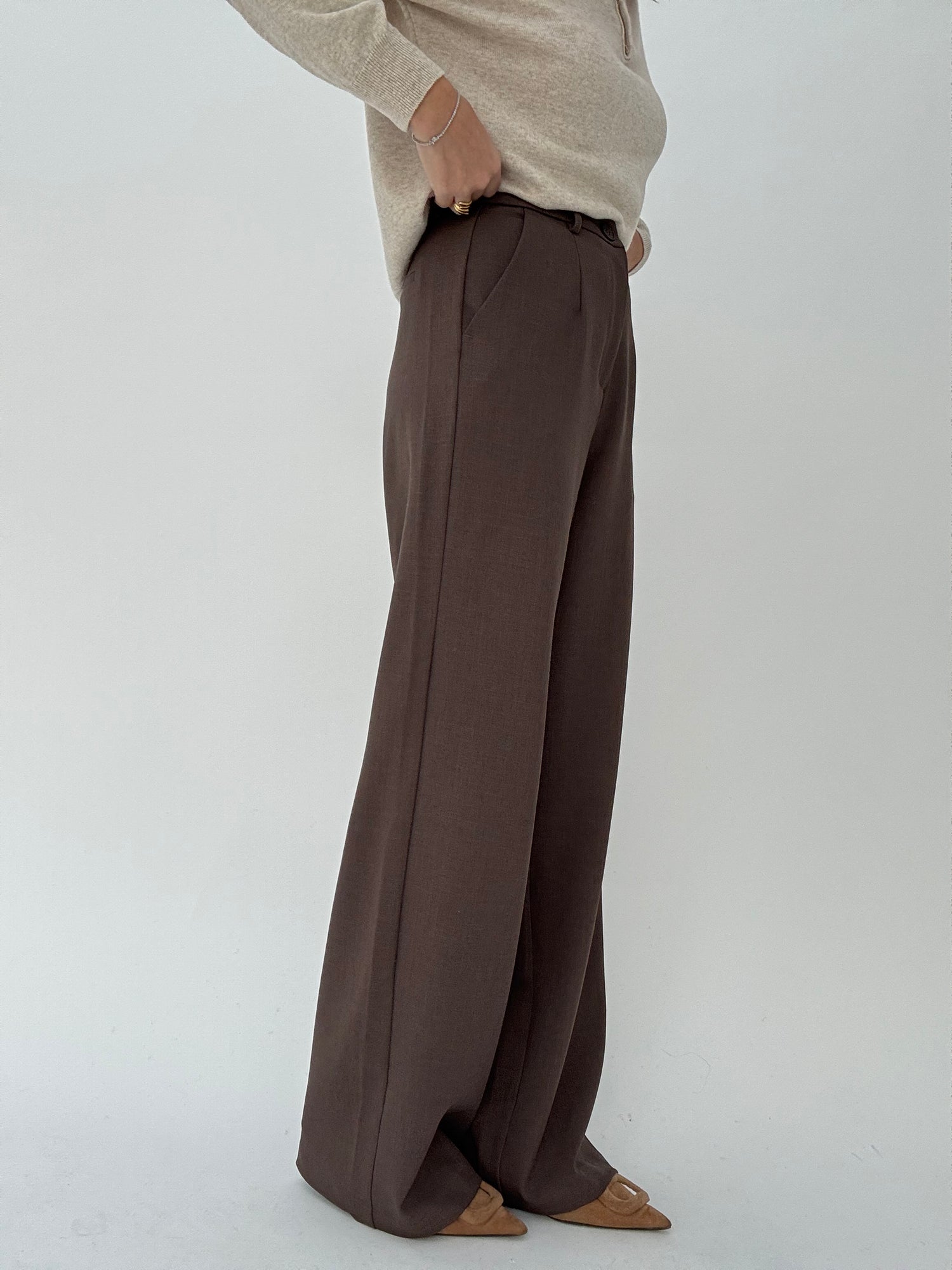 Pantalone ‘AMOUR’ Cacao