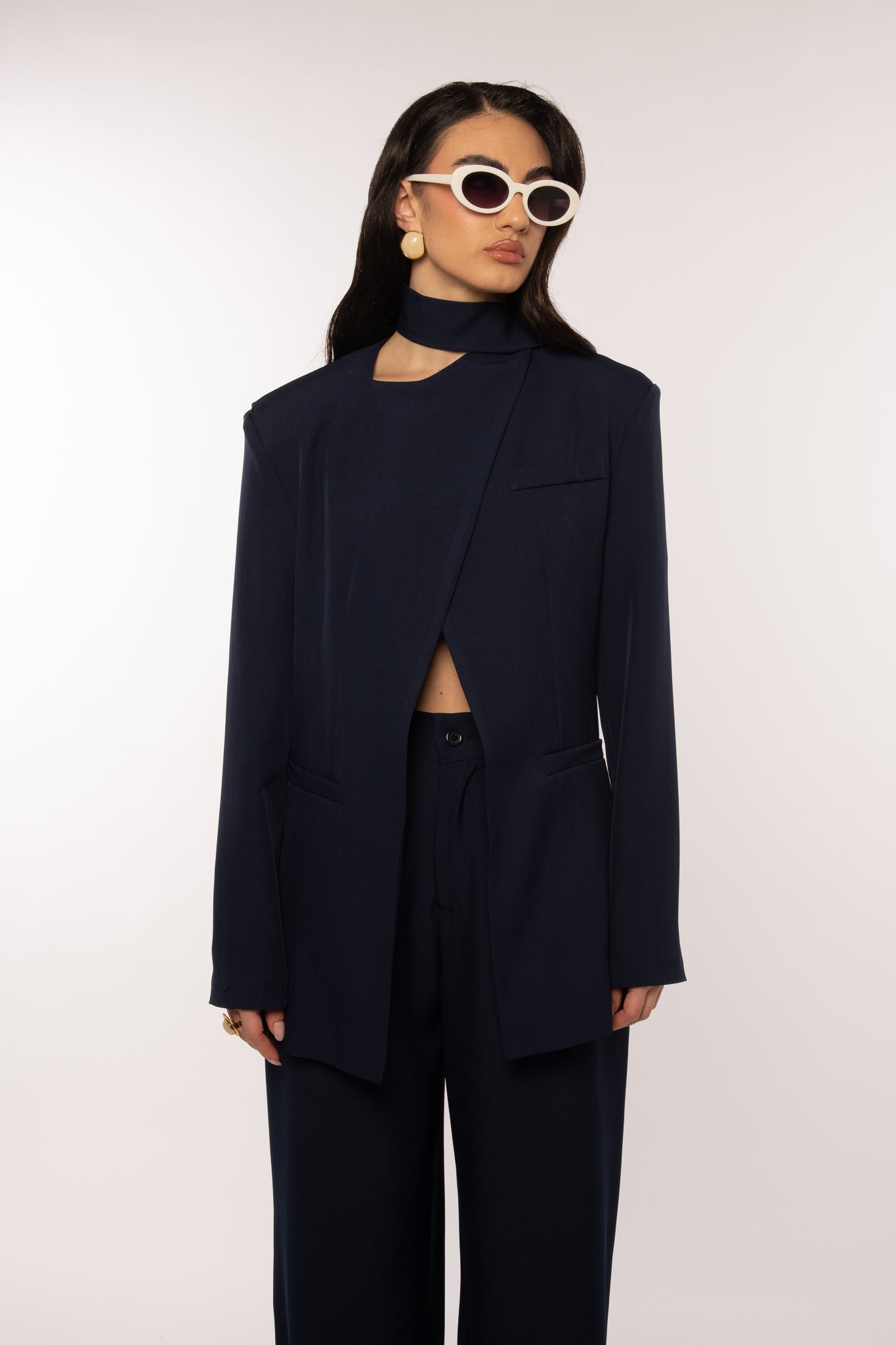 Tailleur ‘CON FUSCIACCA’ Blu Notte
