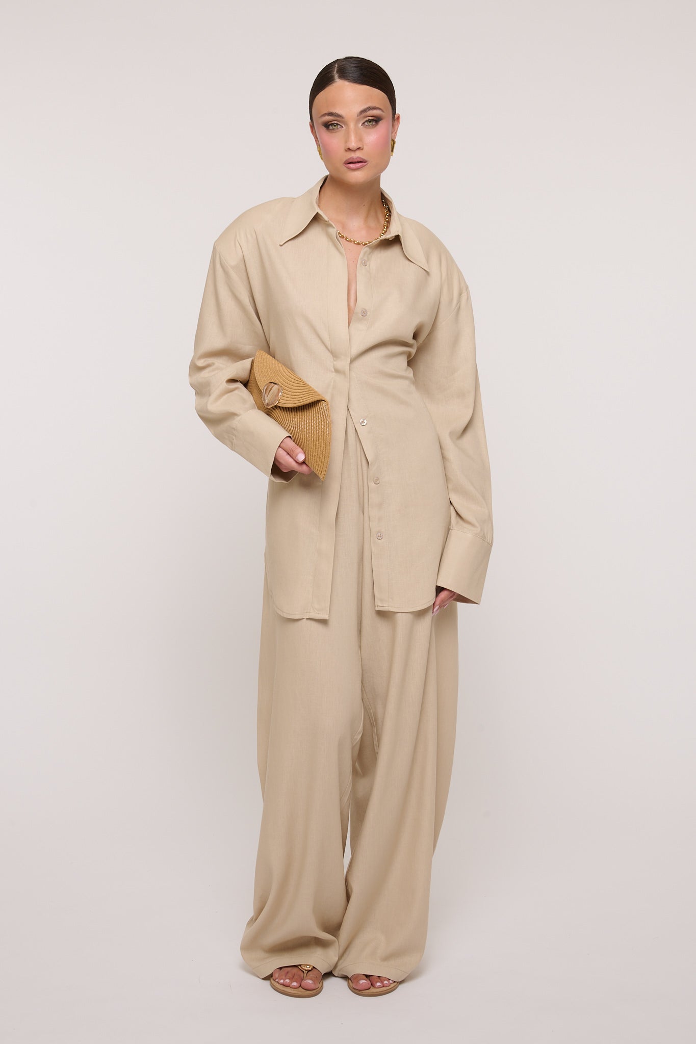 Coordinato ‘30% LINO’ Beige