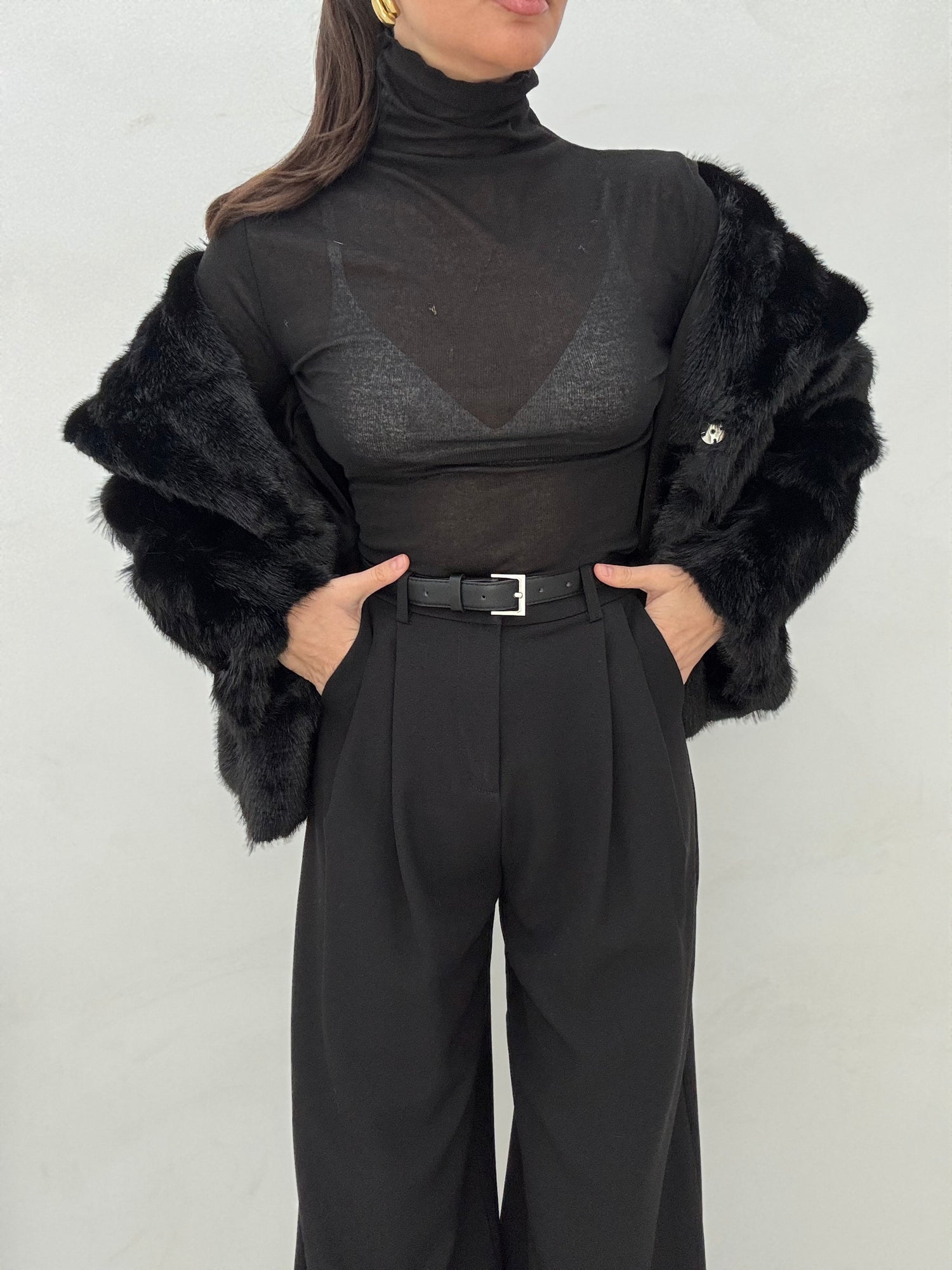 Maglia ‘BASIC ULTRALIGHT’ 75%COTONE Nera