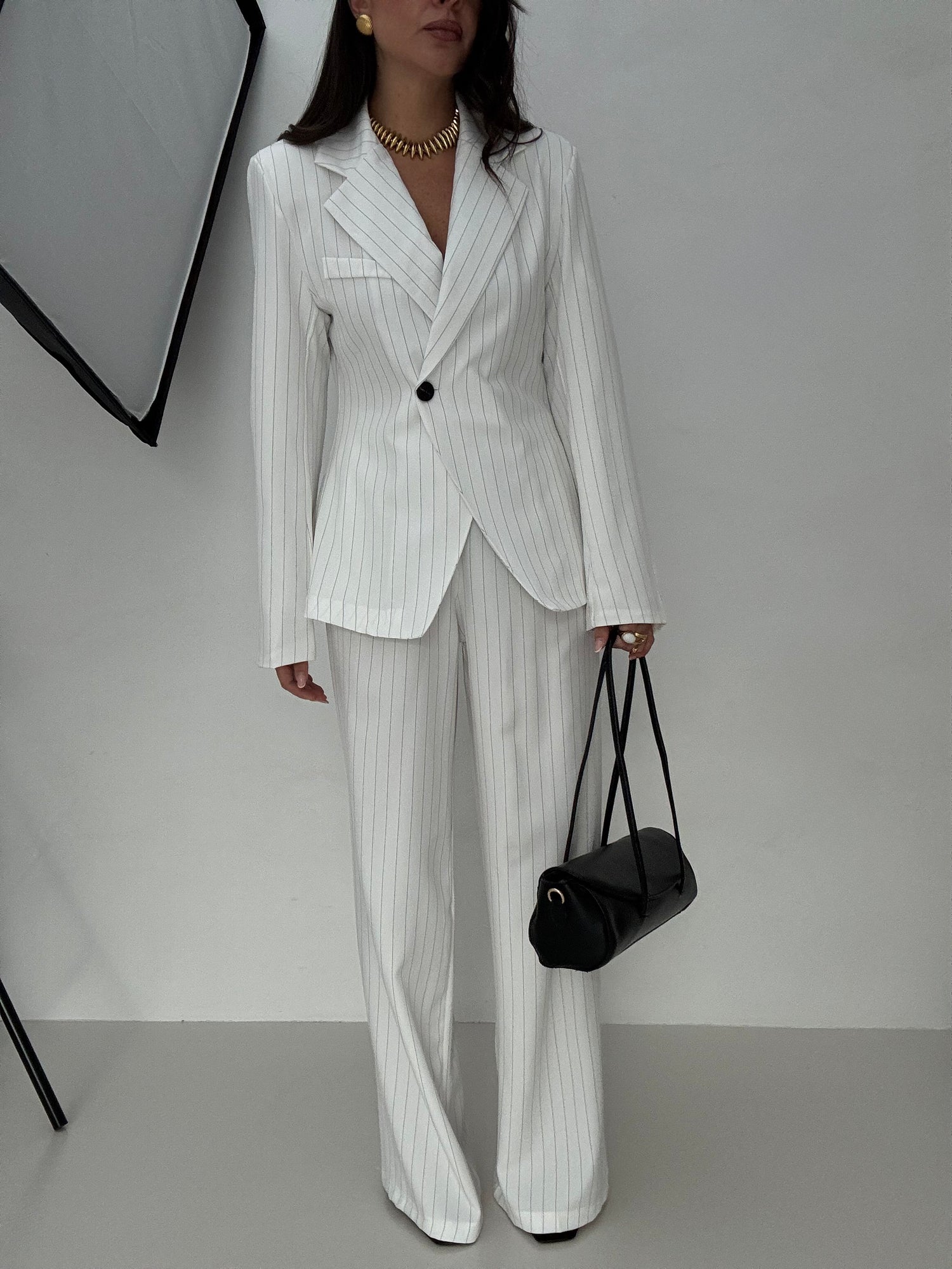 Tailleur ‘GESSATO’ Bianco