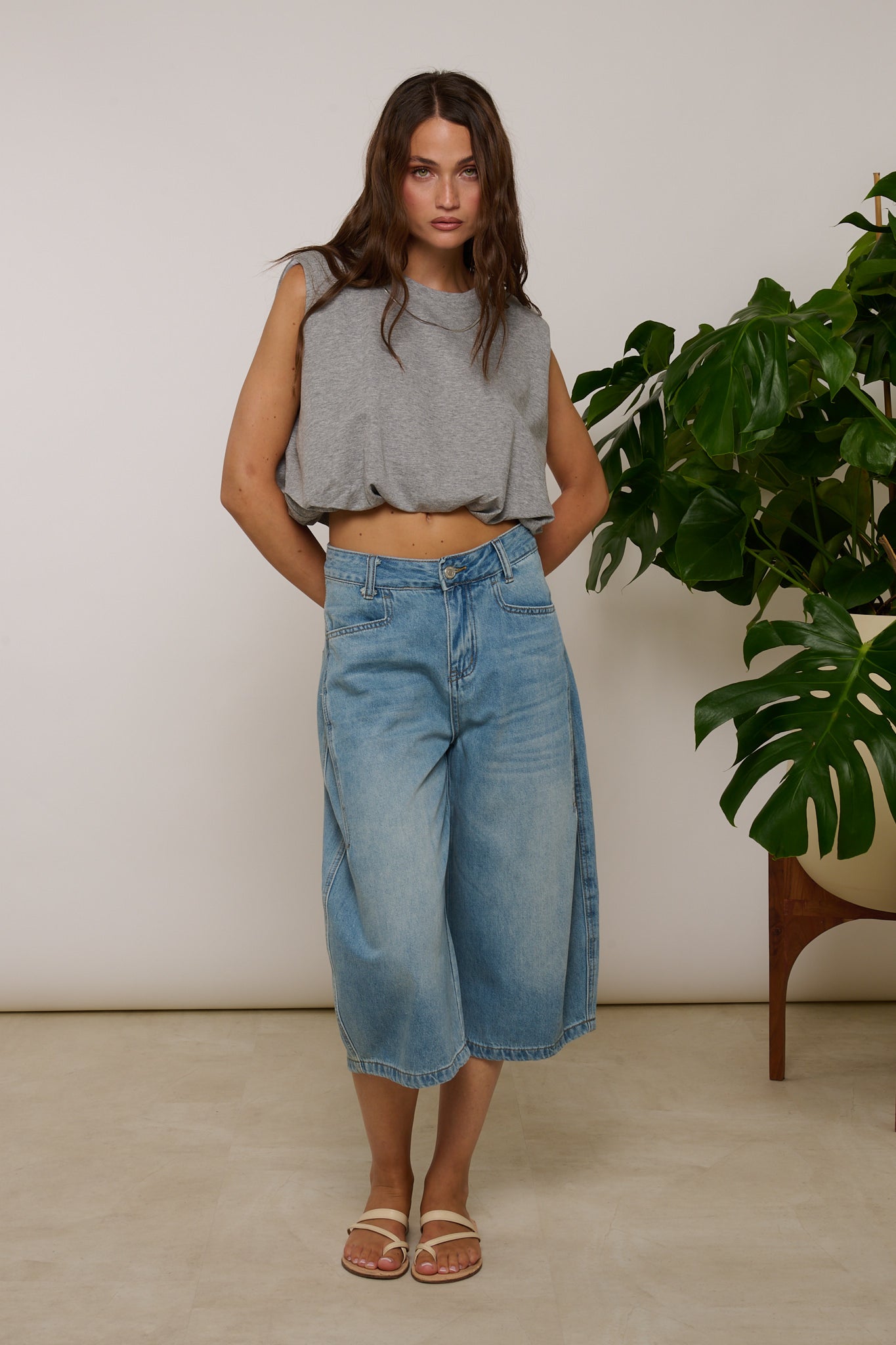 Bermuda ‘BASIC’ Denim Chiaro