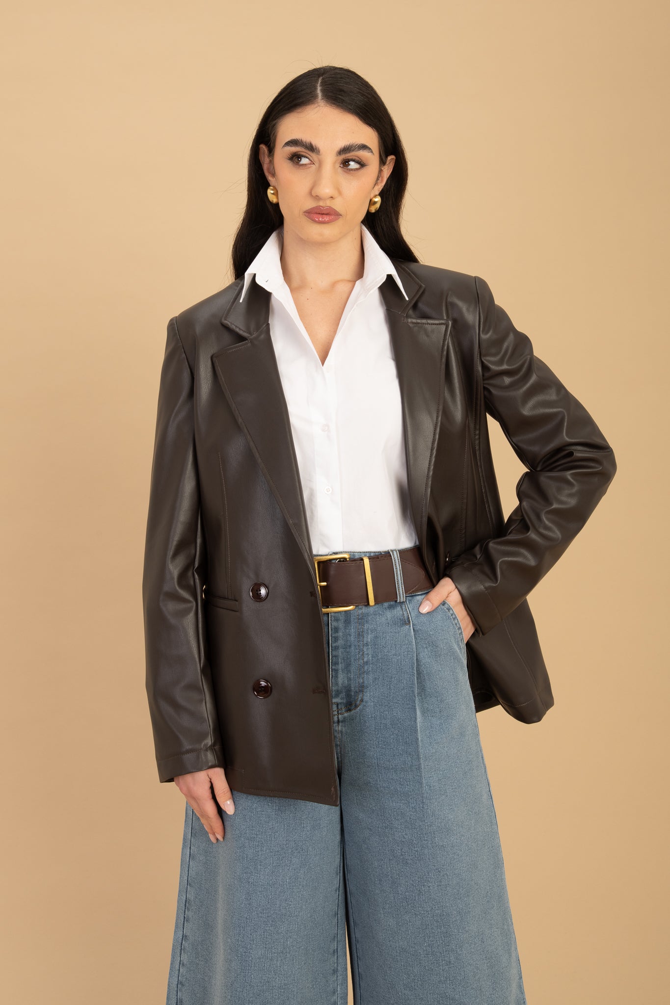 Blazer Ecopelle ‘3&33’ Cacao