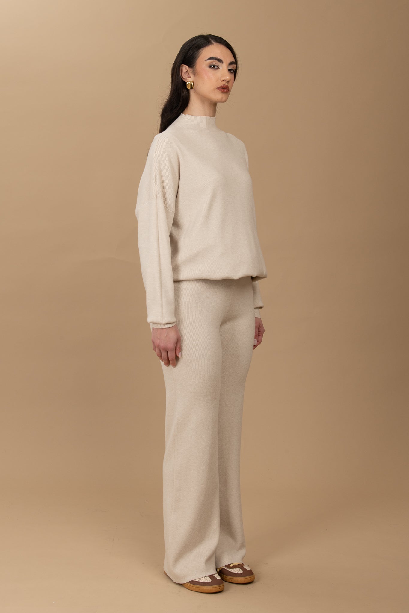 Coordinato ‘LANA RASATA’ Panna