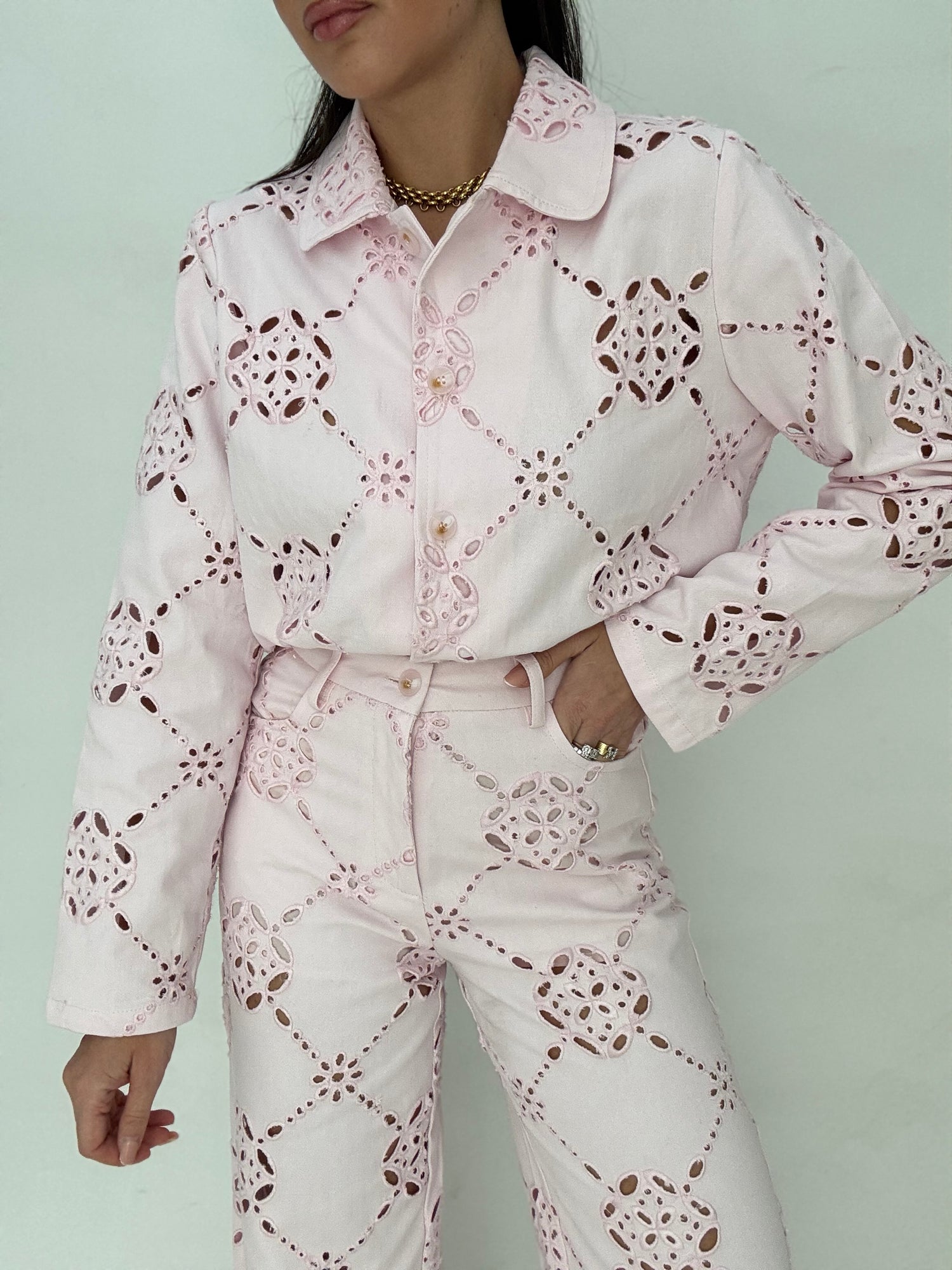 Giacca ‘TRAFORI’ Rosa