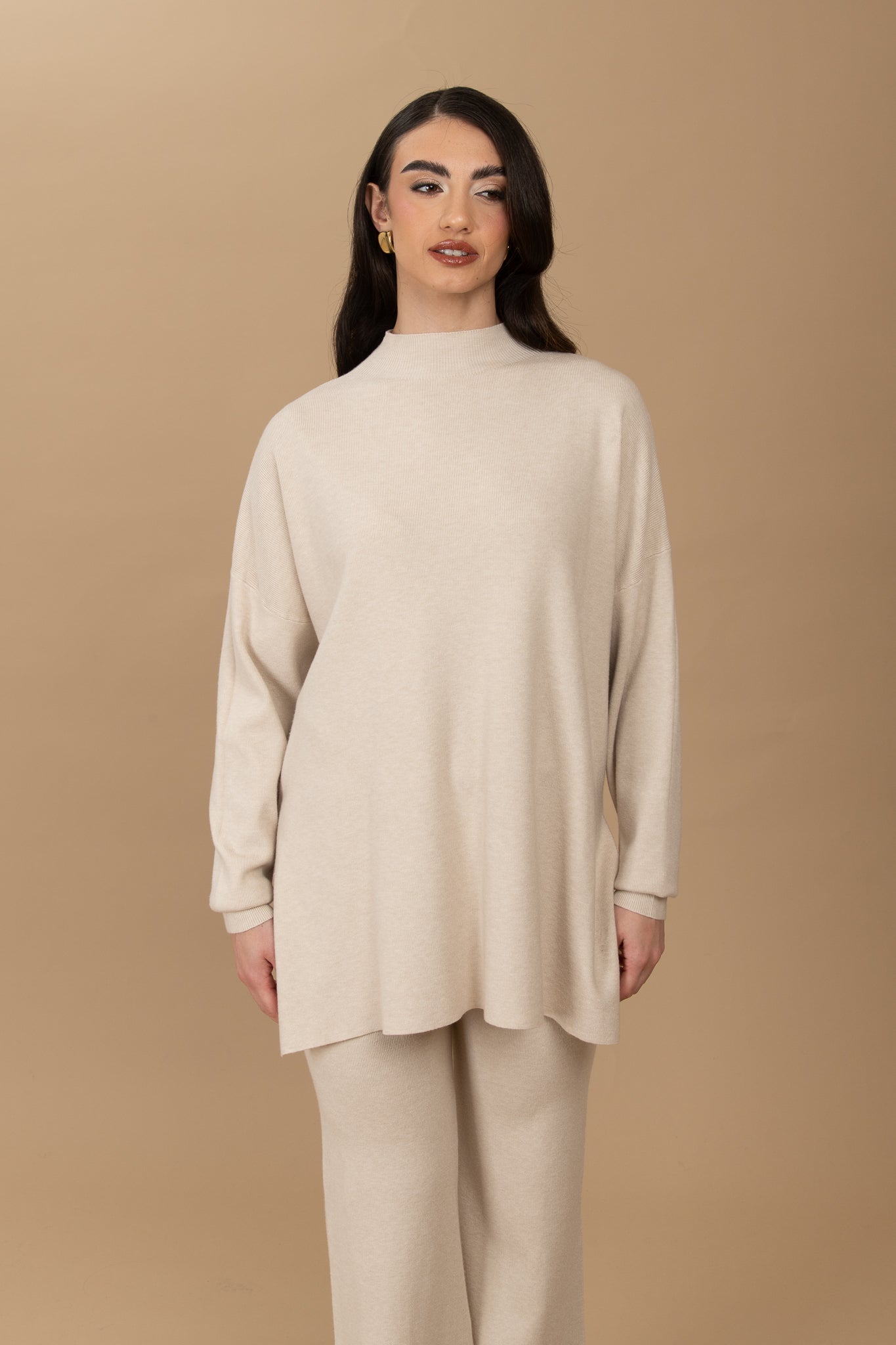 Coordinato ‘LANA RASATA’ Panna