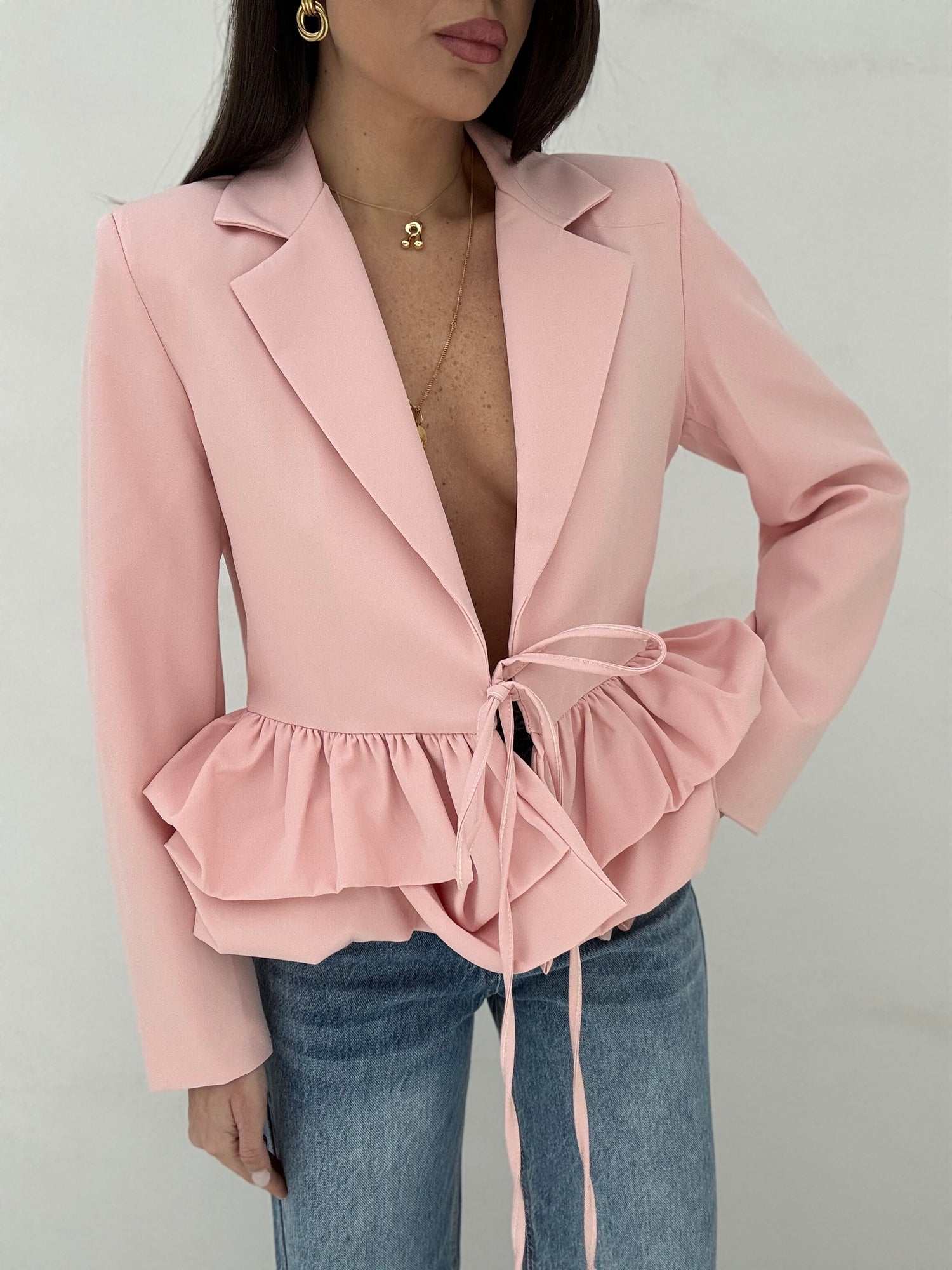 Blazer ‘NIKITA LOW COST’ Rosa