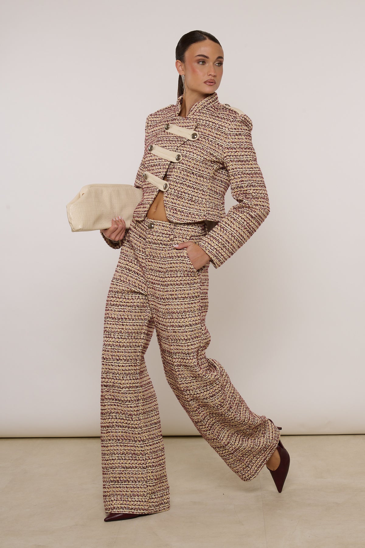 Pantalone ‘TWEED’ By Lumina Panna