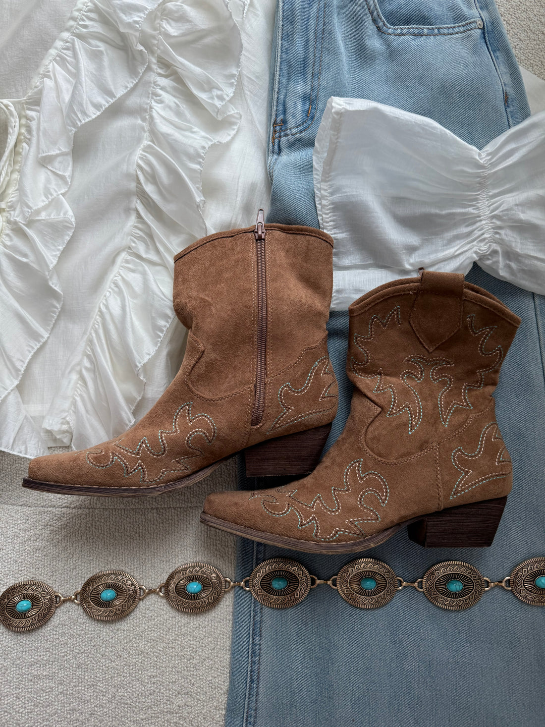Camperos basso ‘COACHELLA’ Camel