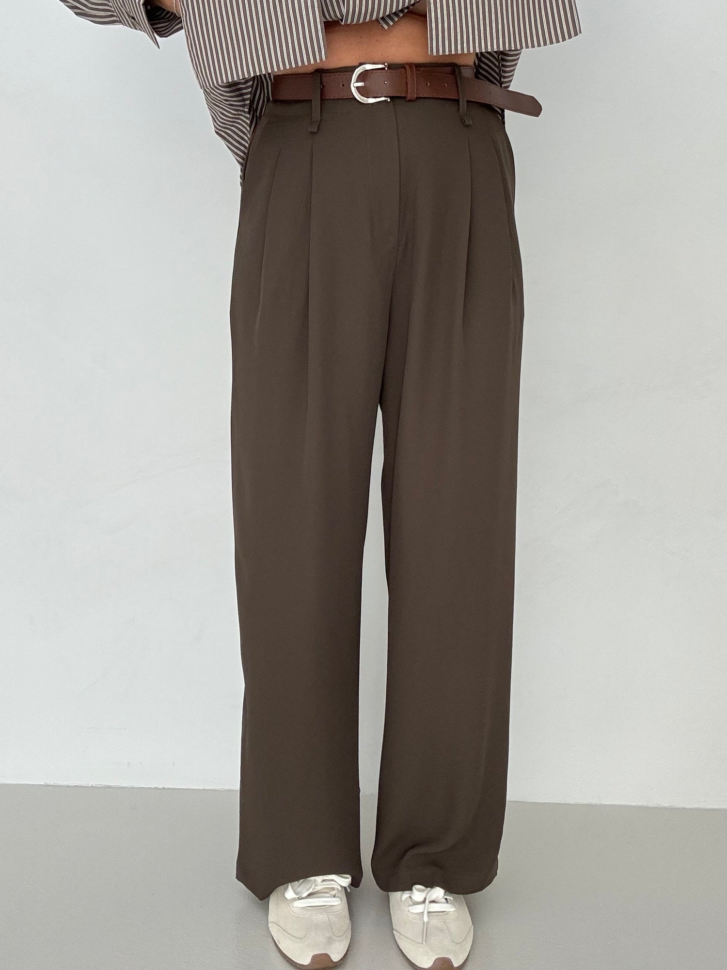 Pantalone ‘VITA ALTA’ Cacao