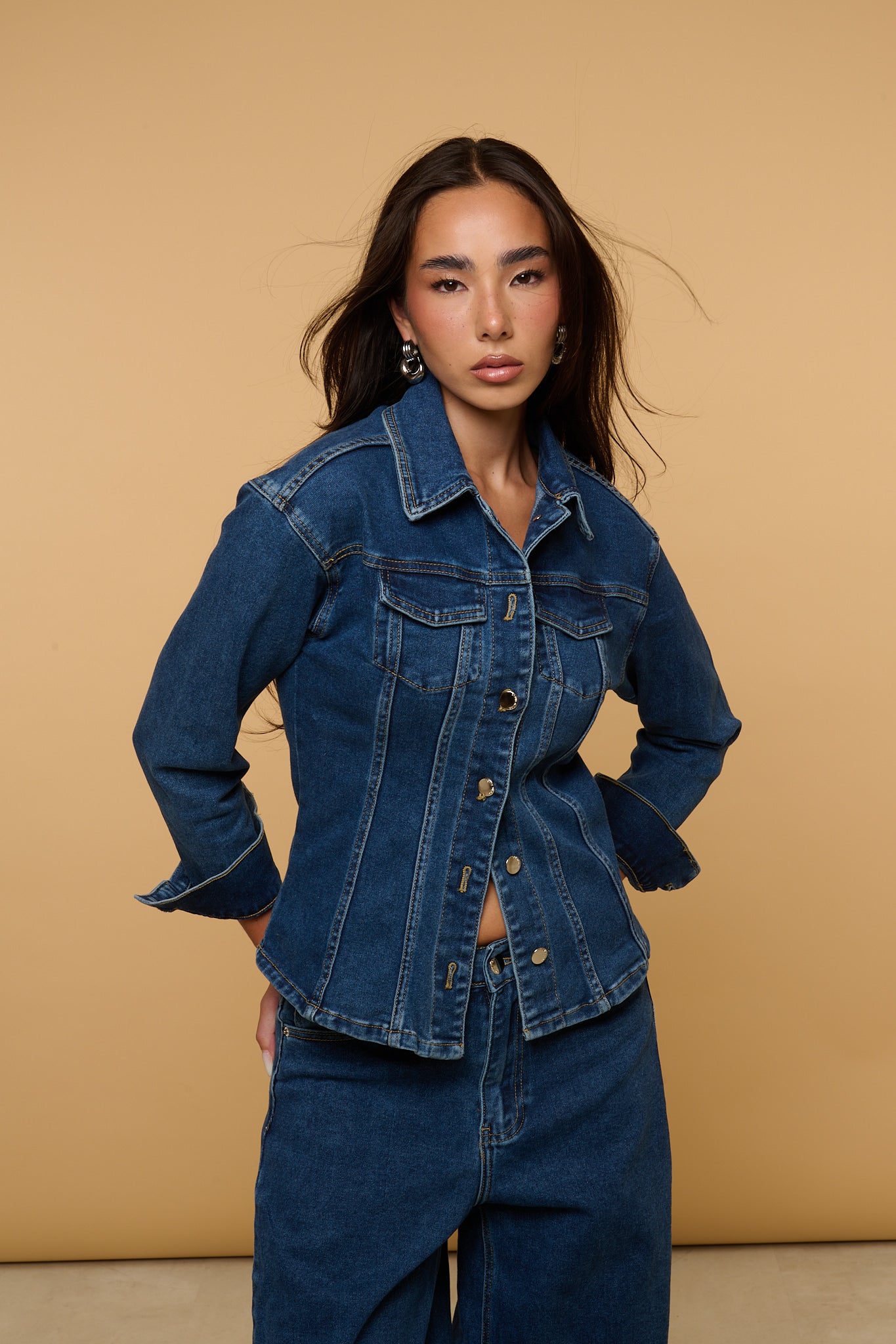 Camicia ‘MARILY’ Denim Scuro