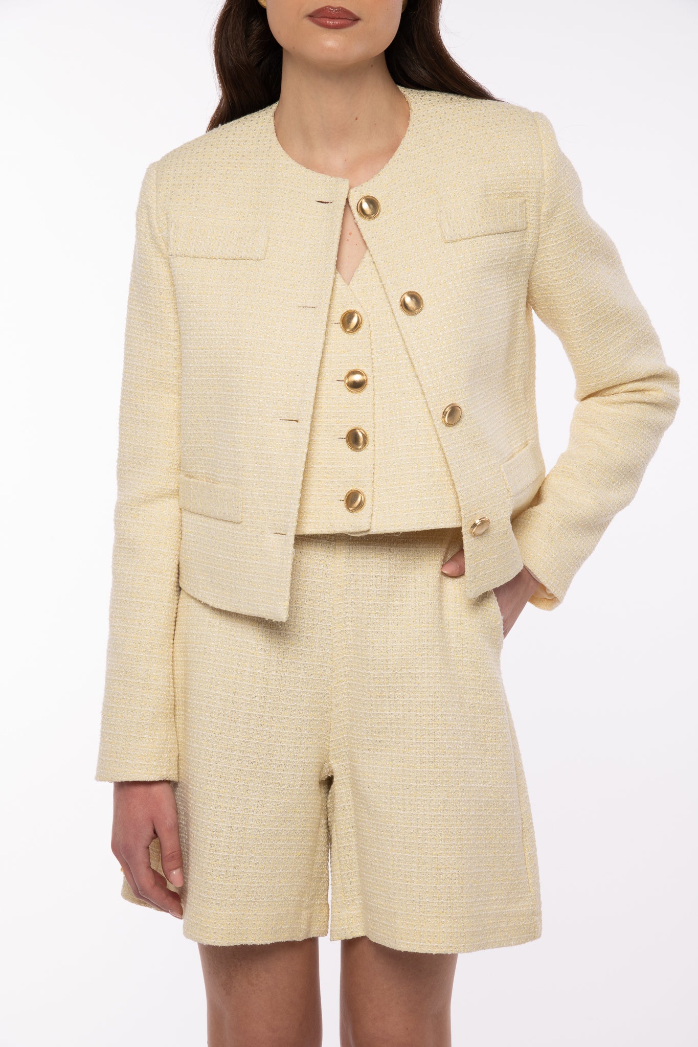 Blazer ‘TWEED’ 3&33’ Giallo