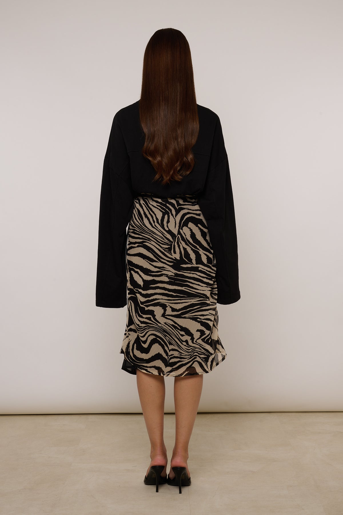 Gonna Midi ‘CHIFFON’ By Lumina Zebrata