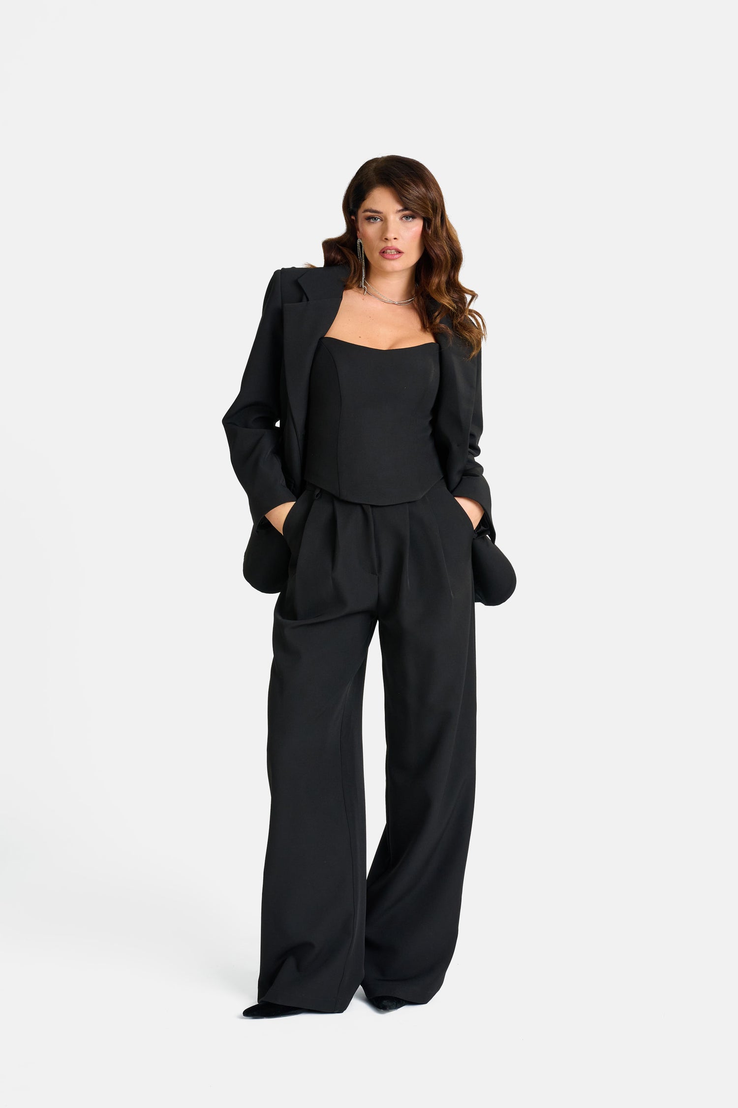 Tailleur tre pezzi ‘LUNARIS 3&33’ Nero