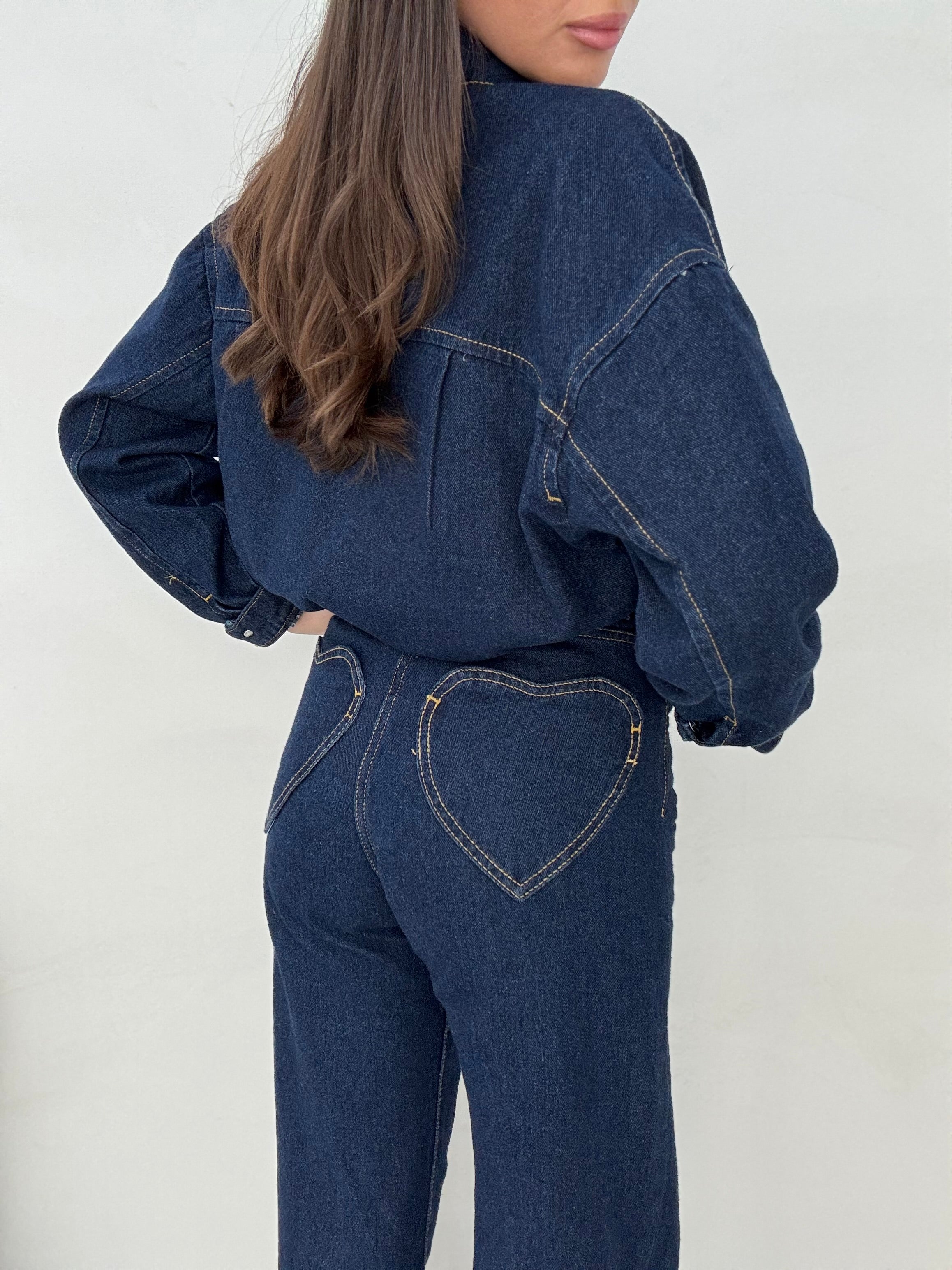 Jeans ‘TASCHE CUORI’ Denim Scuro