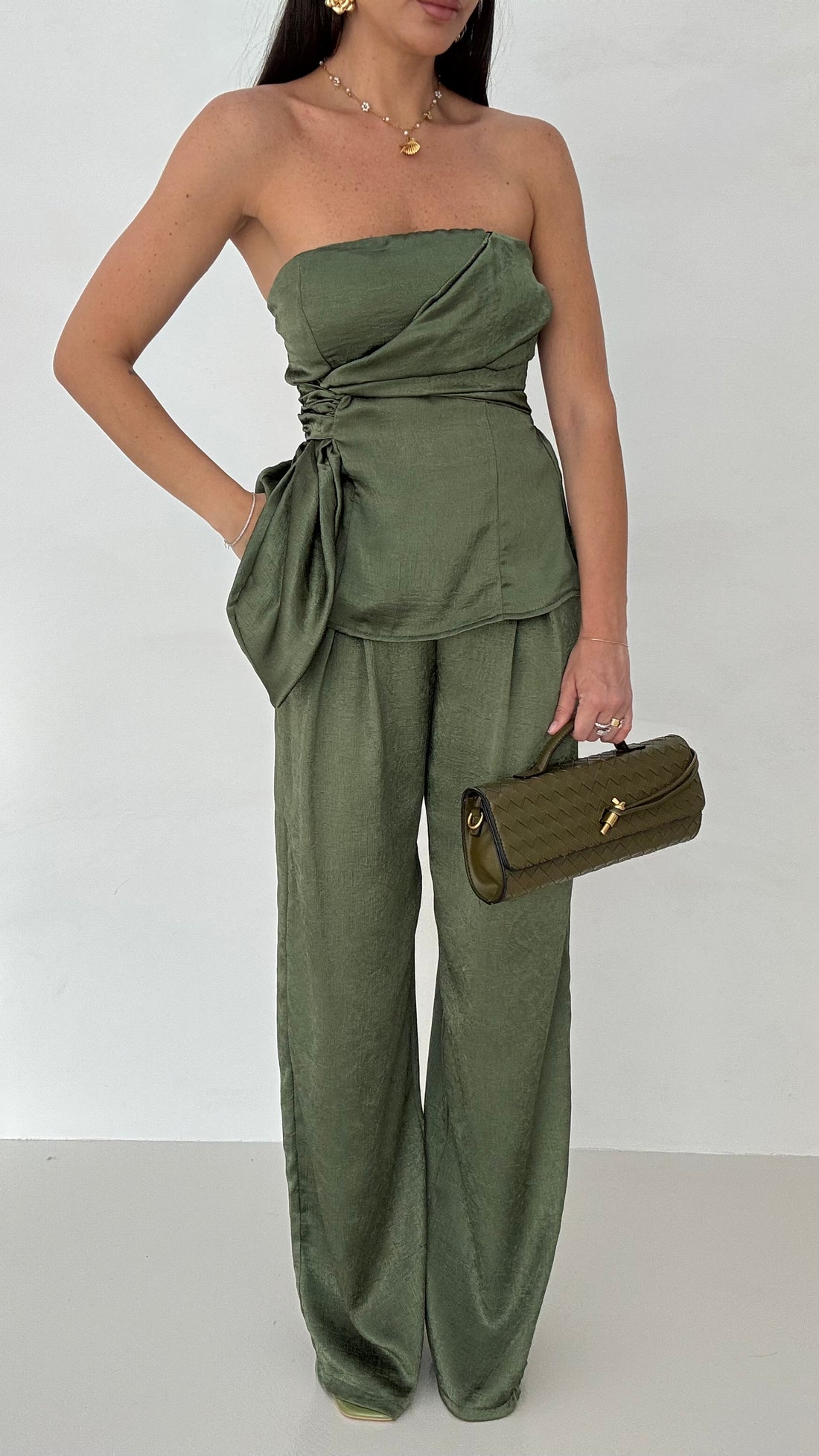 Coordinato ‘SUNDAY LAMINATO’ Verde Militare