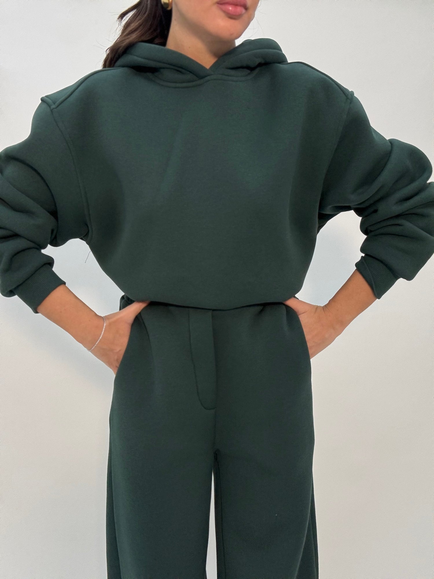 Pantalone Tuta ‘65%COTONE BY LUMINA’ Verde