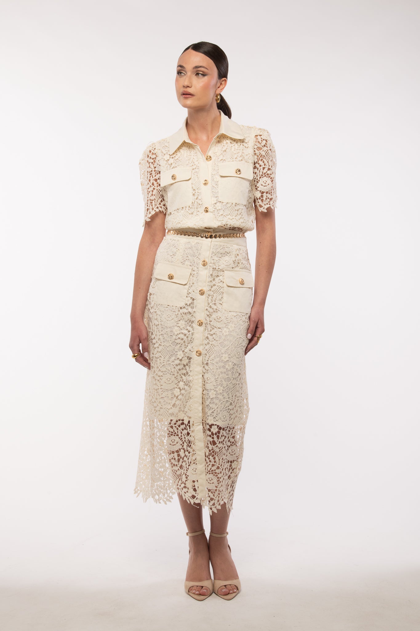Coordinato ‘DAPHNE’ in pizzo Panna