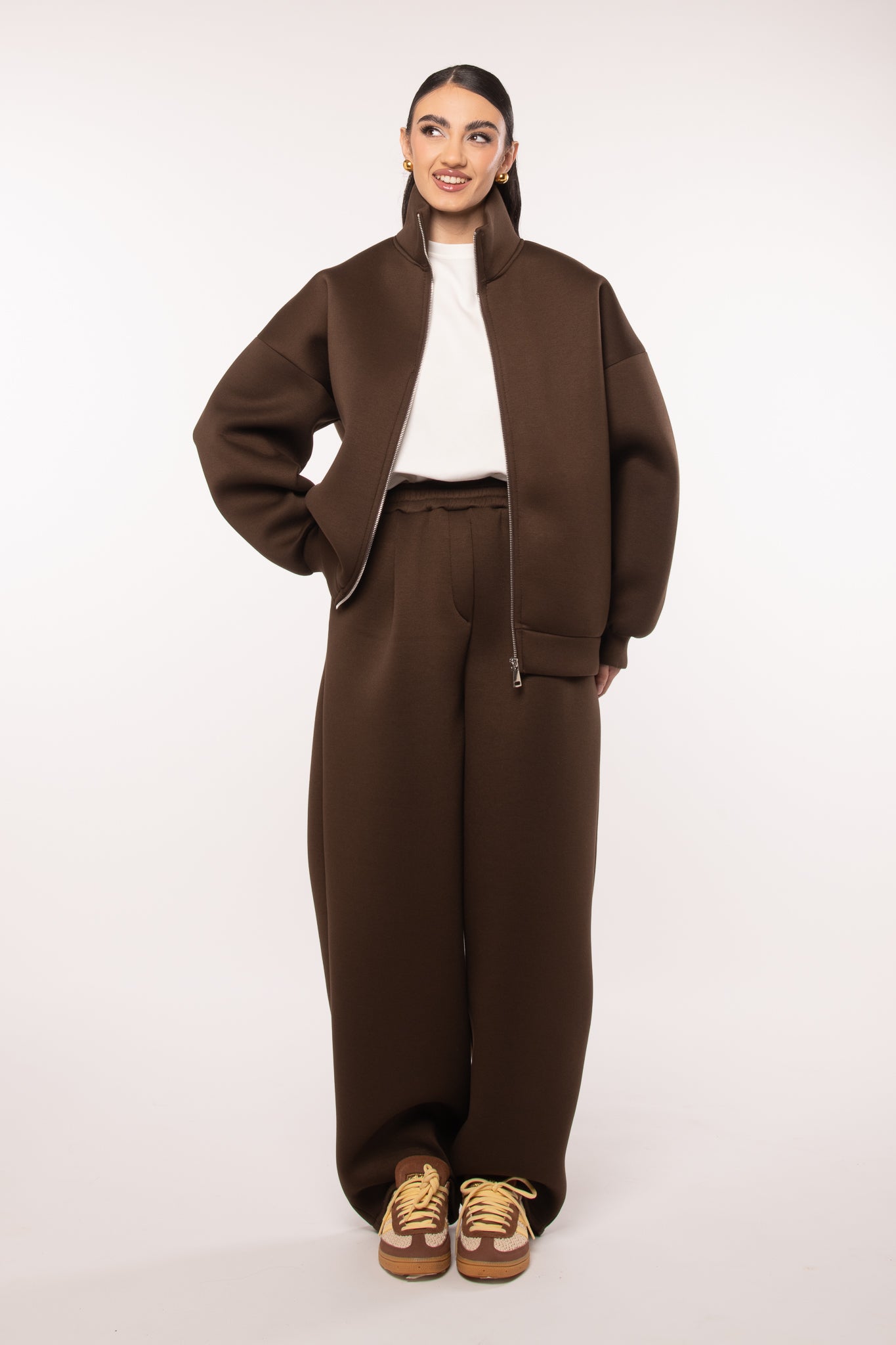 Coordinato Tuta ‘HOLIDAY’ Cacao