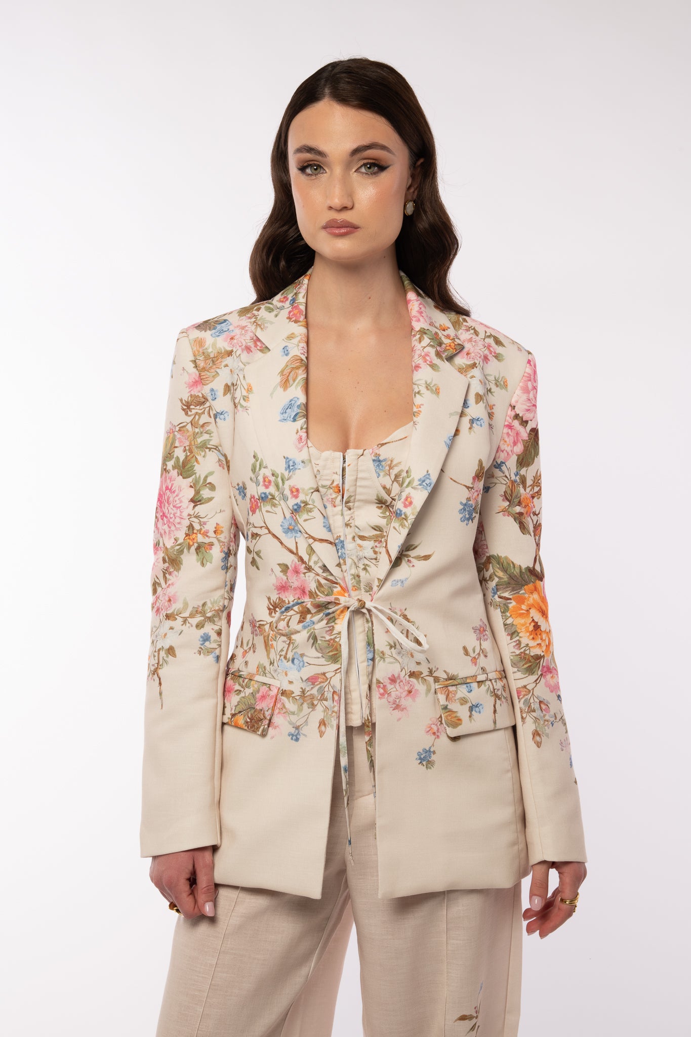 Blazer ‘FIORI’ By Lumina Panna