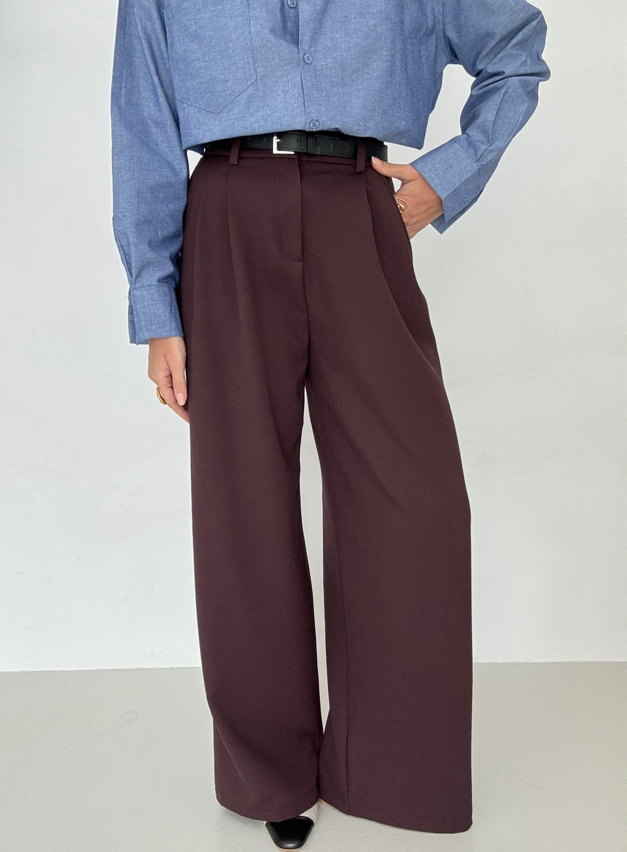 Pantalone ‘CLASSIC’ Bordeaux
