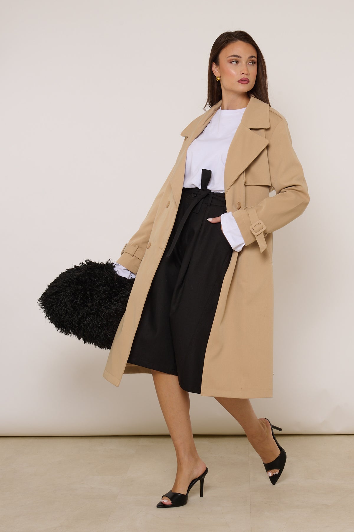 Trench ‘4 BOTTONI’ Beige