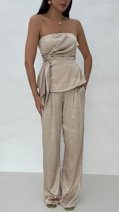 Coordinato ‘SUNDAY LAMINATO’ Beige