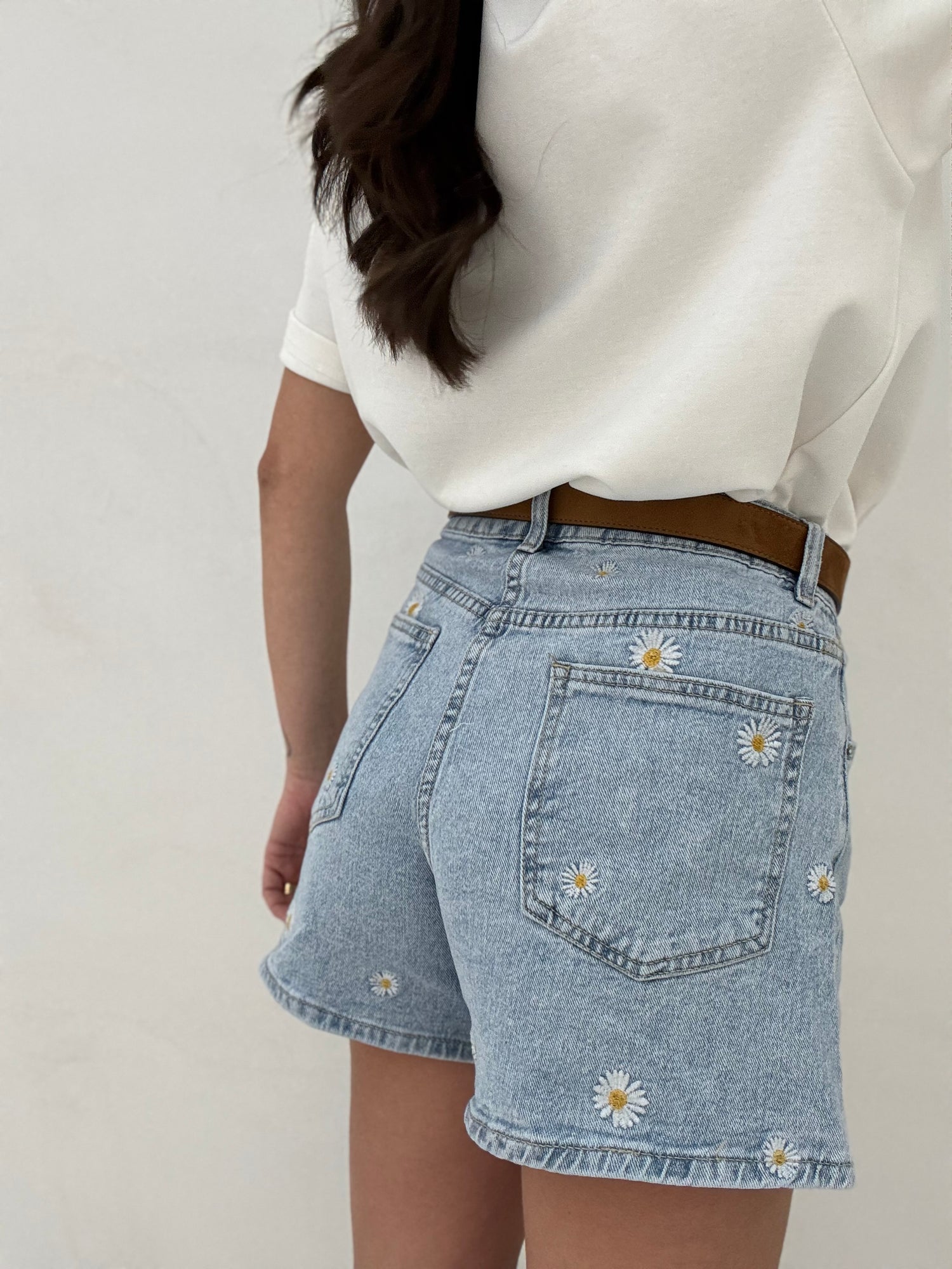 Pantaloncino ‘MARGHERITE’ in denim