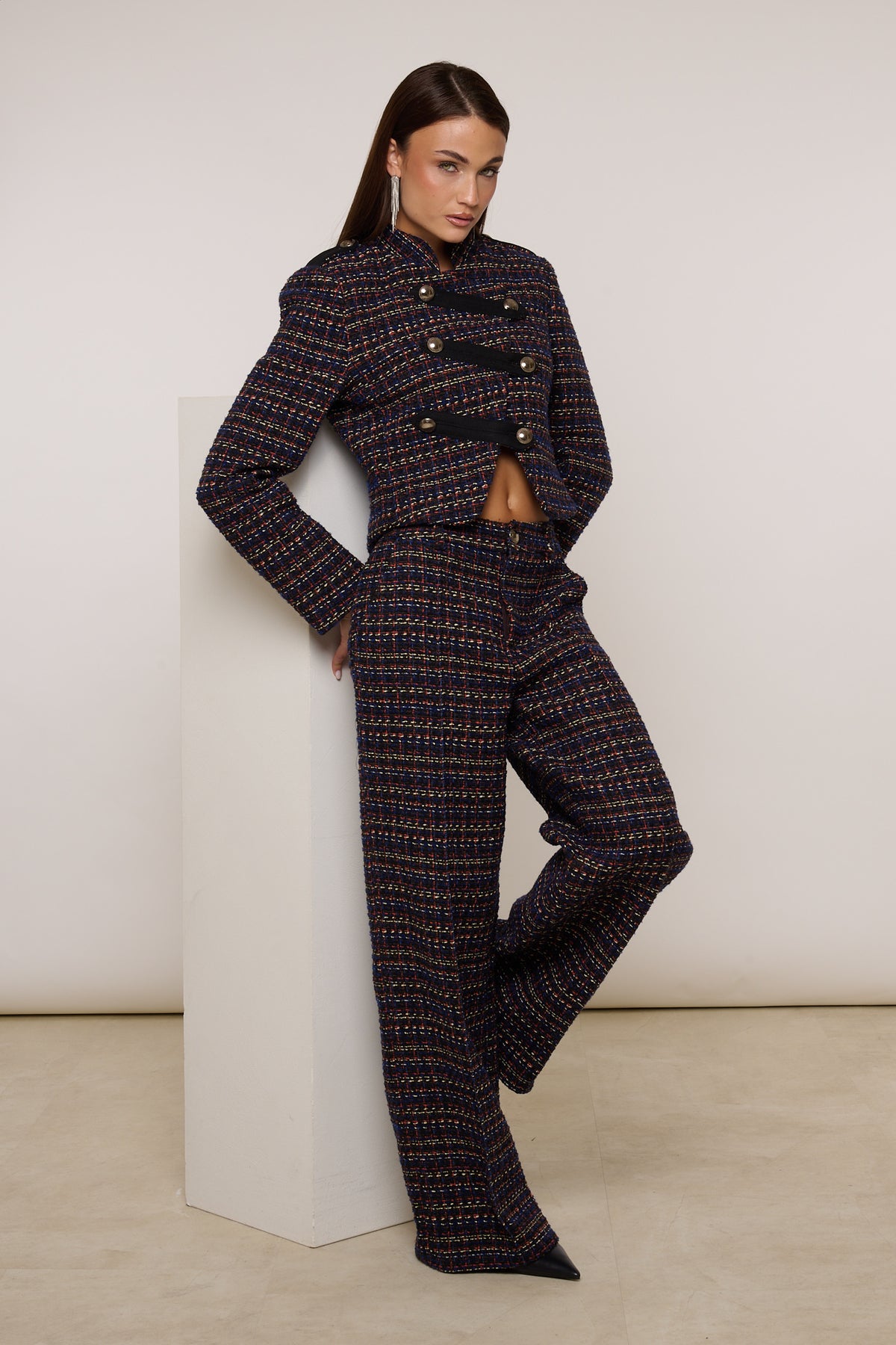 Pantalone ‘TWEED’ By Lumina Blu Notte