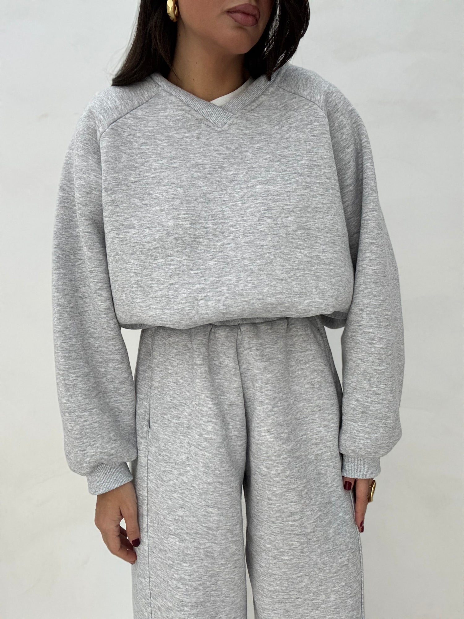 Coordinato Tuta ‘DAY’ Grigio Chiaro