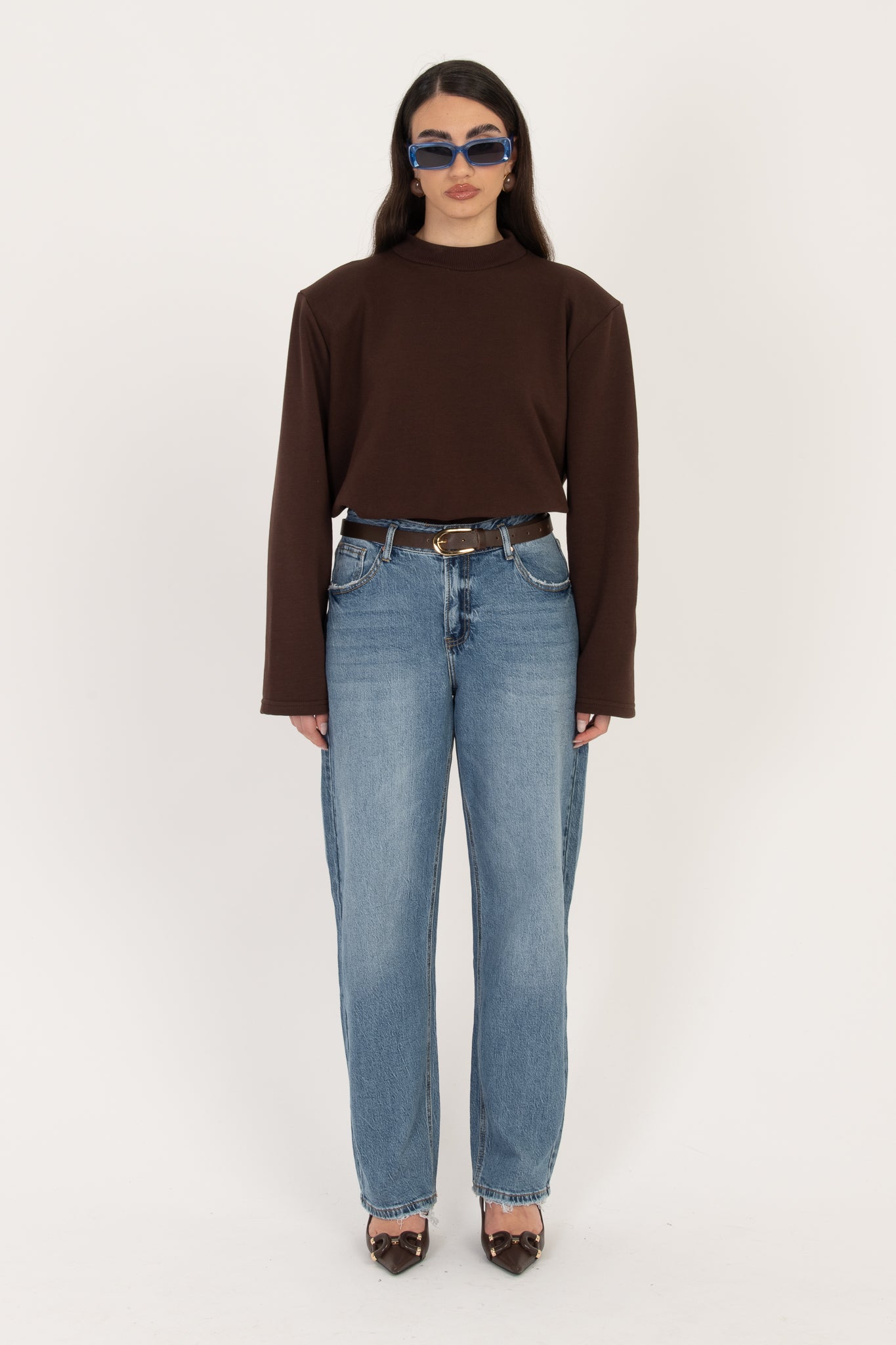 Jeans ‘BALLON’ Denim Medio