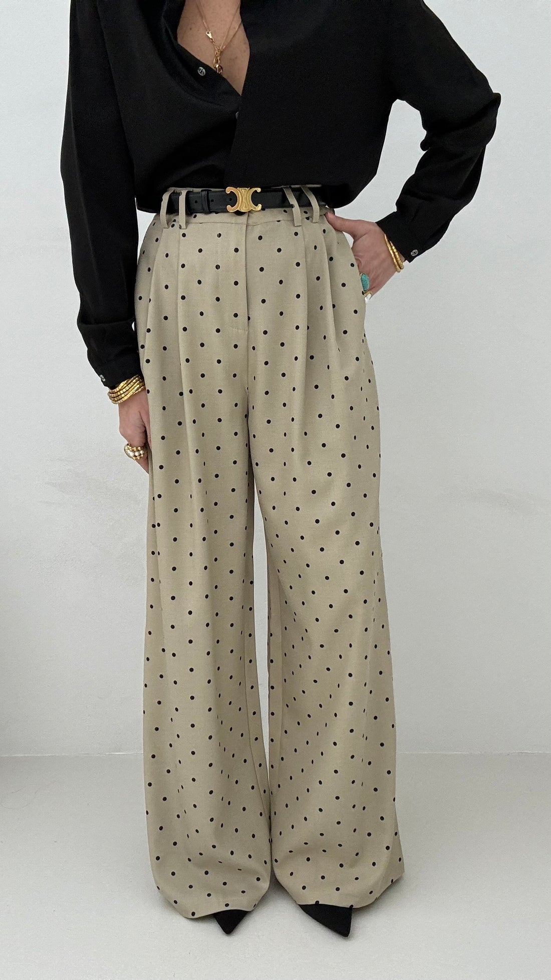 Pantalone ‘POIS’ Beige