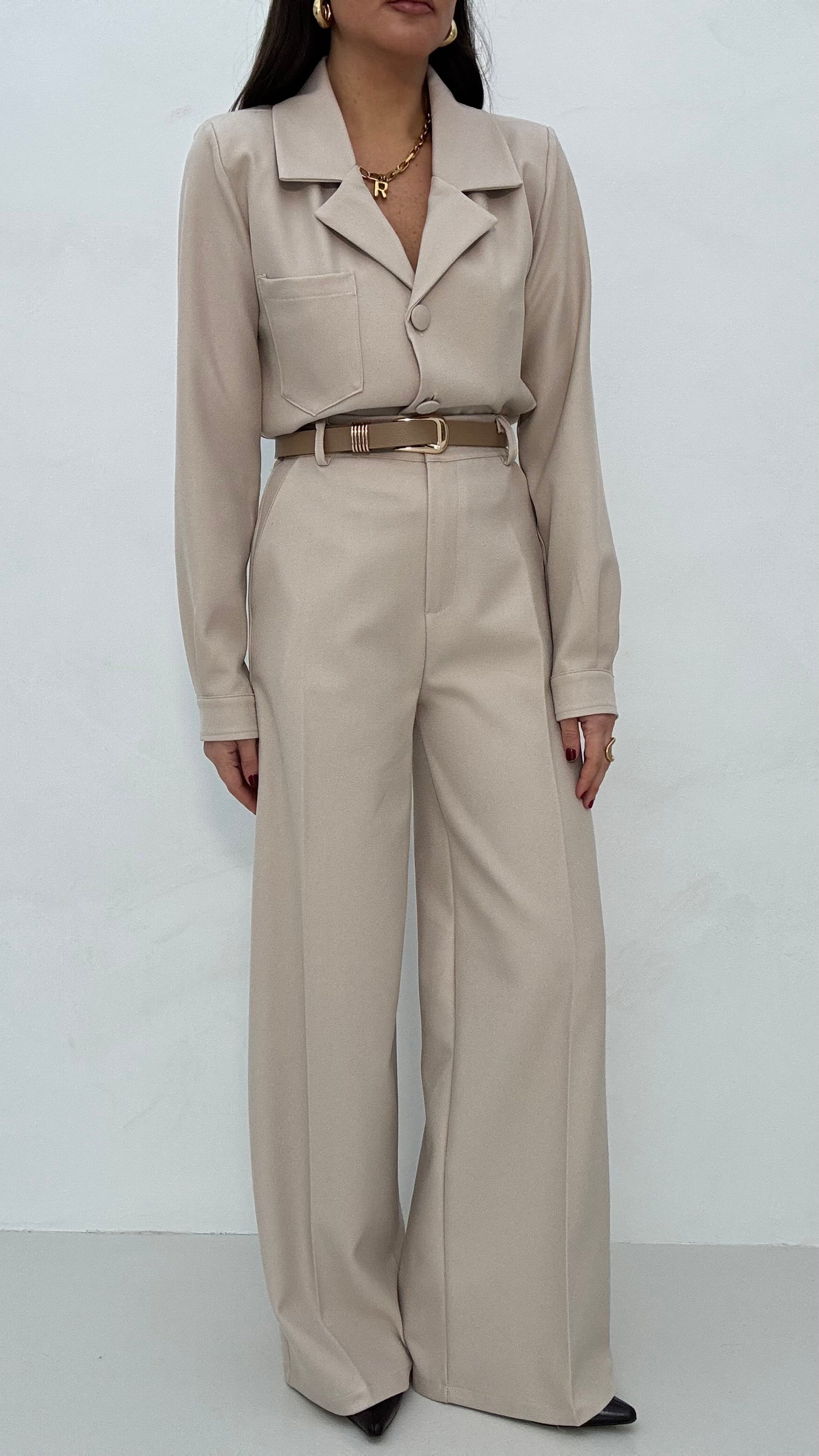 Pantalone ‘COMFY’ Panna