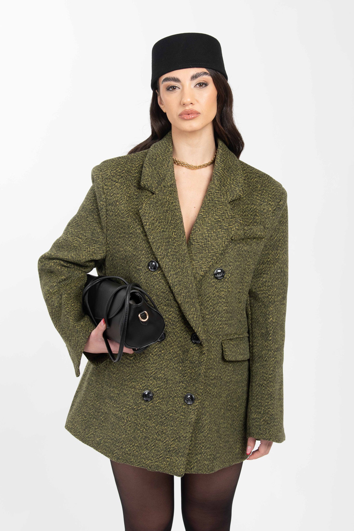 Blazer/Cappotto ‘OVER SIZE’ Verde Militare