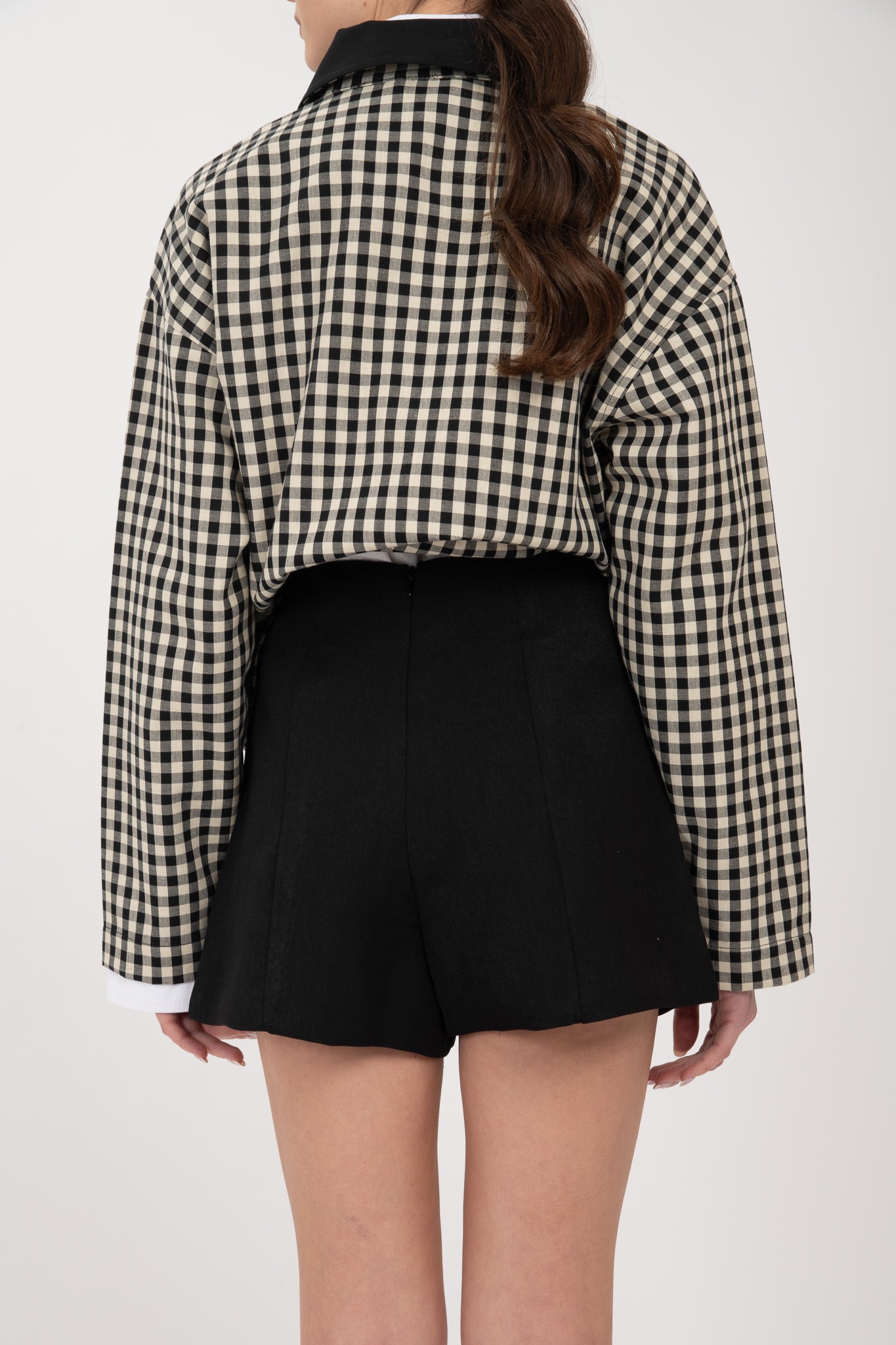 Pantaloncino strutturato Nero