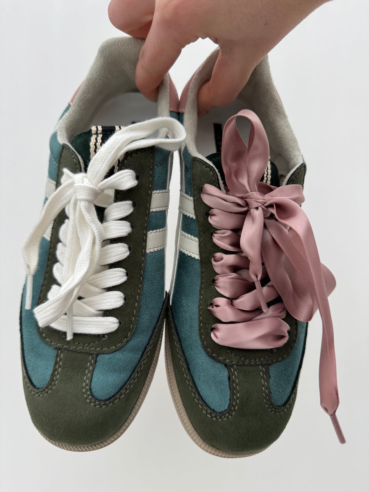 Sneaker ‘CORINA’ Verde e Rosa