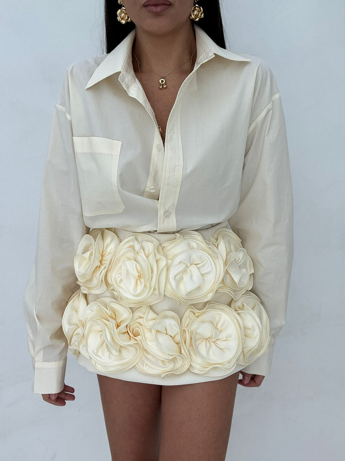 Camicia ‘TASCHINO’ 100% COTONE Giallo Burro