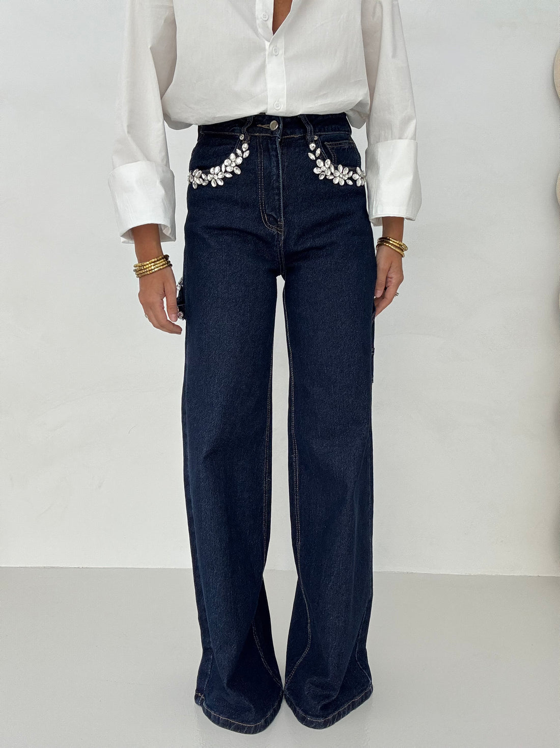 Jeans ‘DIAMANTI’ Lavaggio Zero