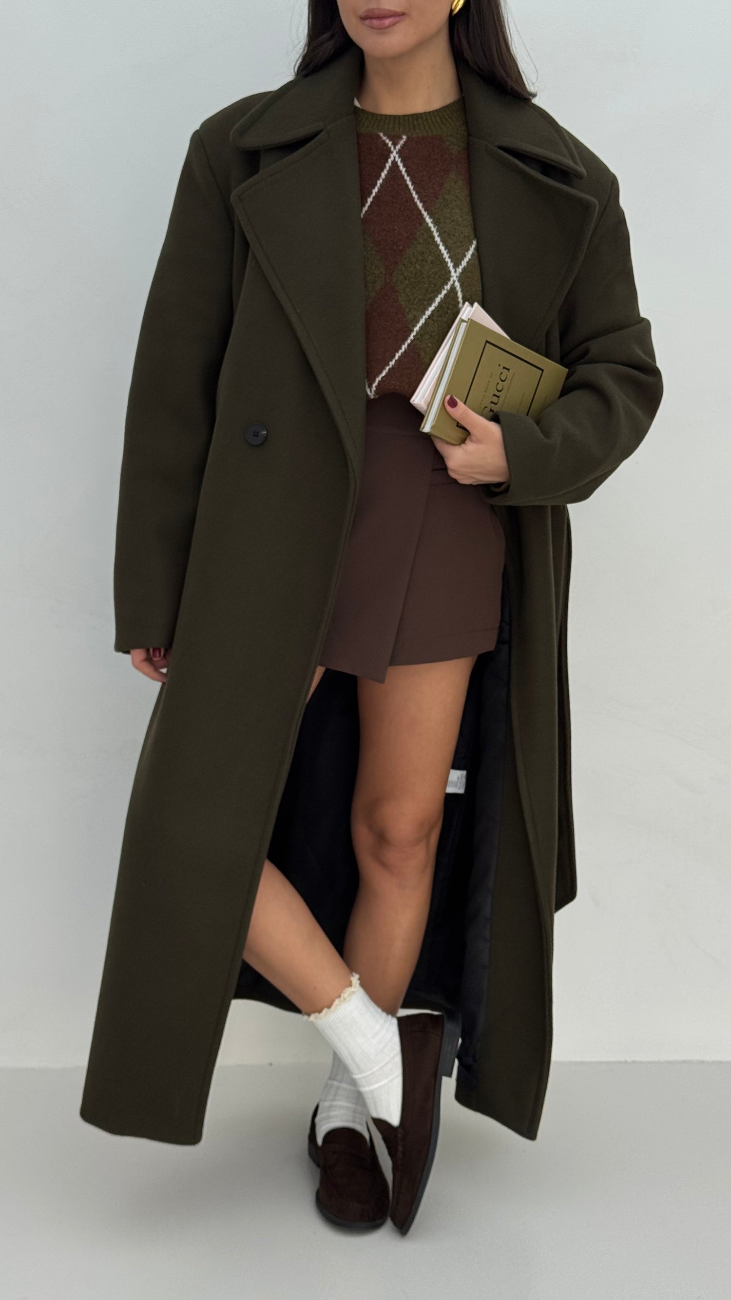 Cappotto ‘BY LUMINA’ Verde Militare