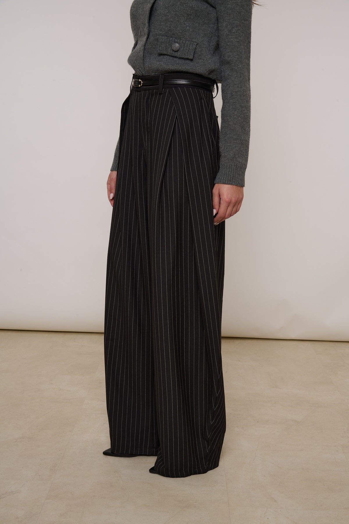Pantalone ‘BALLON GESSATO’ Nero