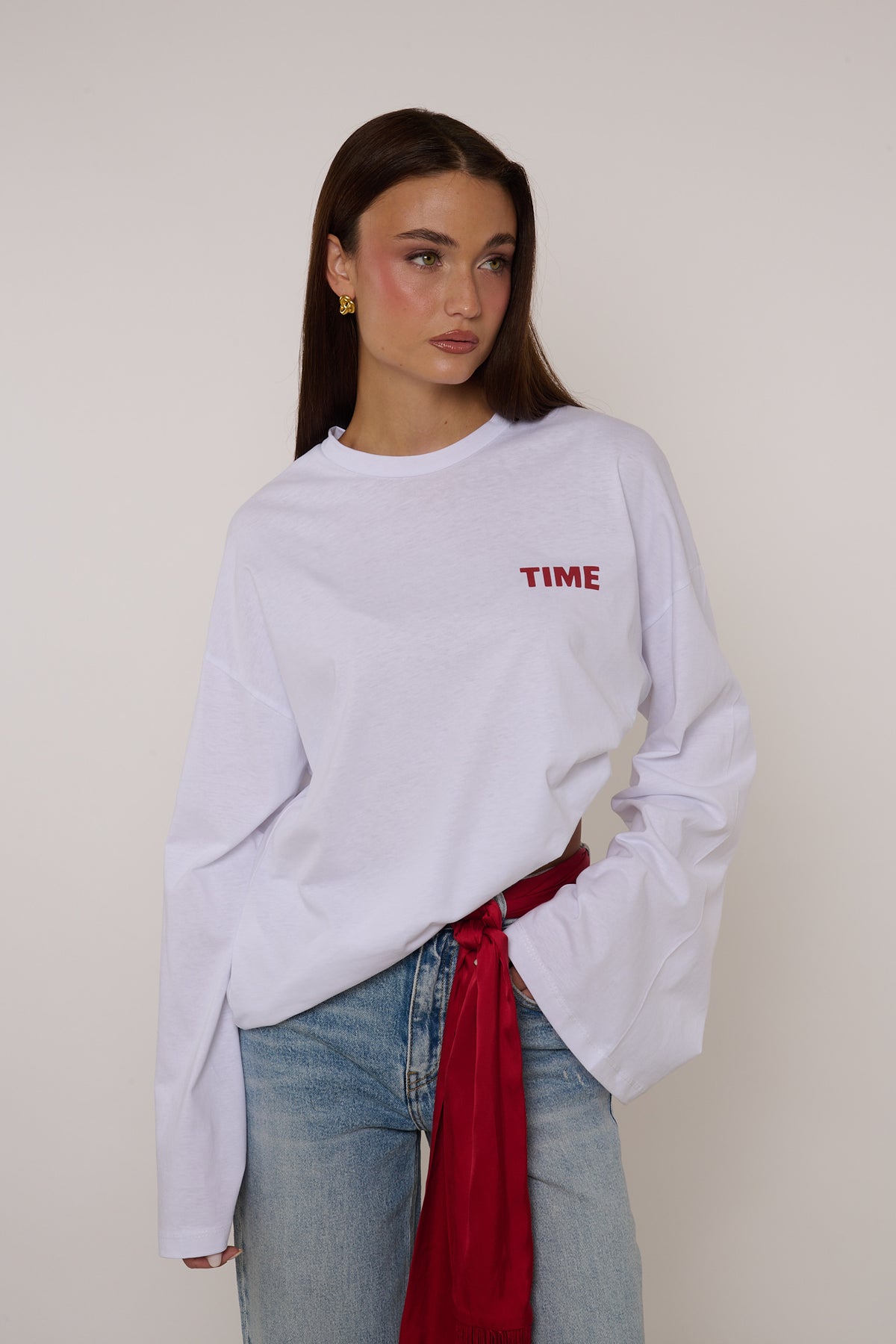 Maglia ‘TIME’ Bianca