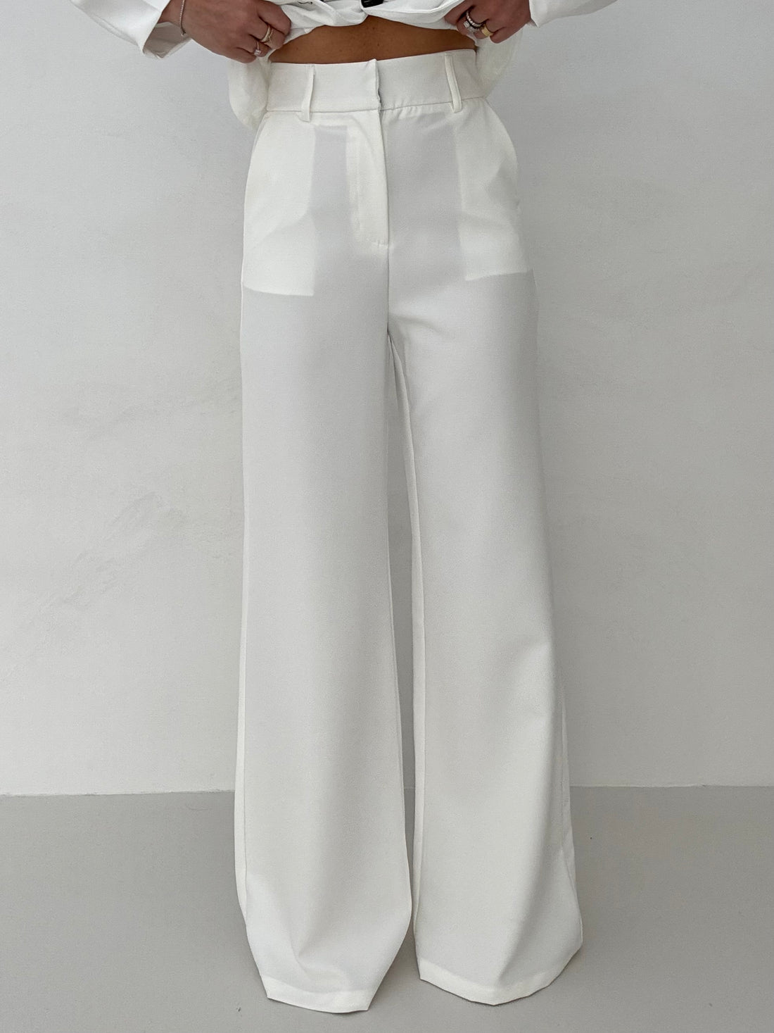 Pantalone palazzo ‘BEST SELLER’ Bianco