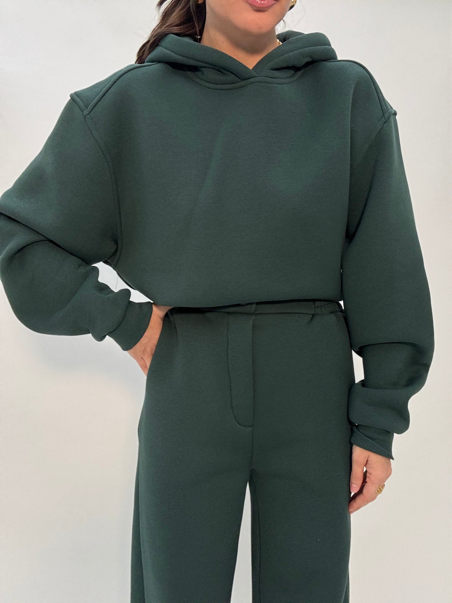 Felpa ‘65%COTONE BY LUMINA’ Verde