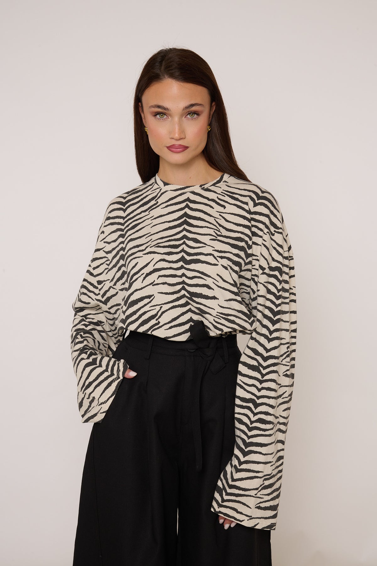 Maglia ‘ZEBRATA’ 100% COTONE By Lumina